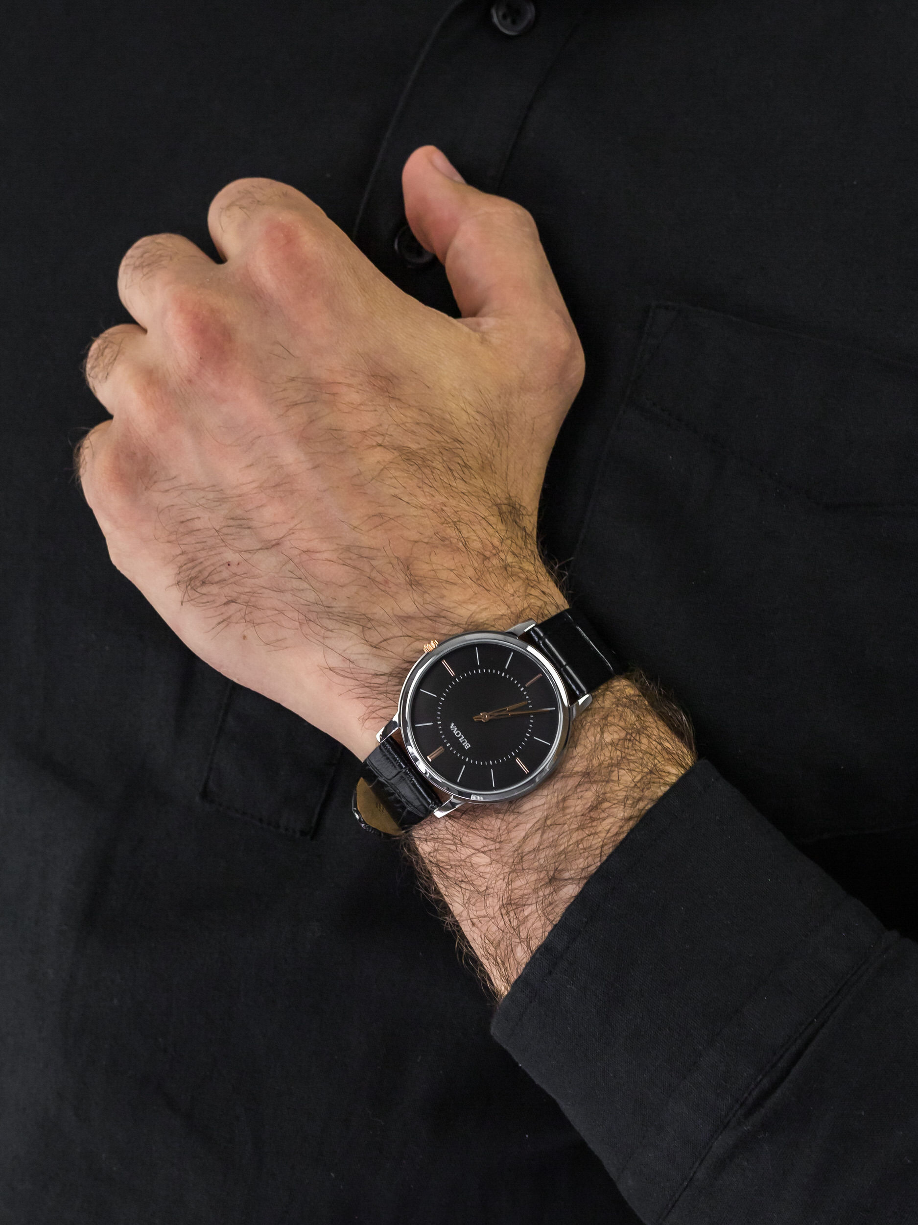 Bulova 98A167 męski zegarek Classic pasek - miniatura 3