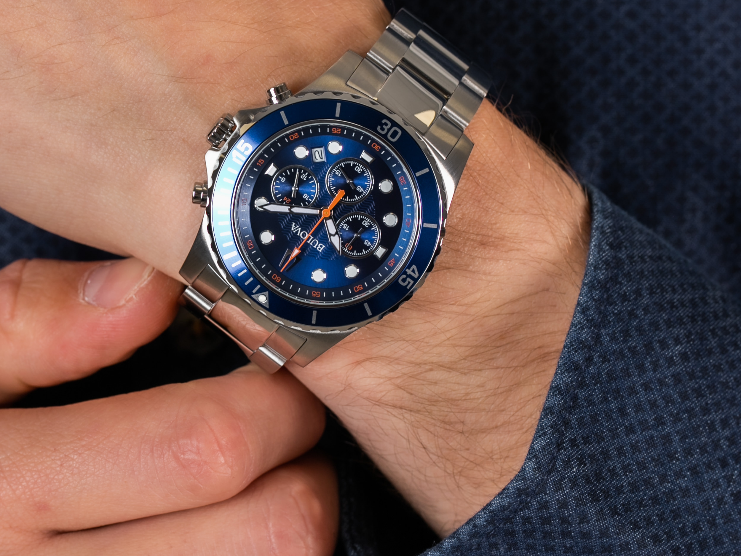 Bulova 98B325 zegarek klasyczny Classic - miniatura 4