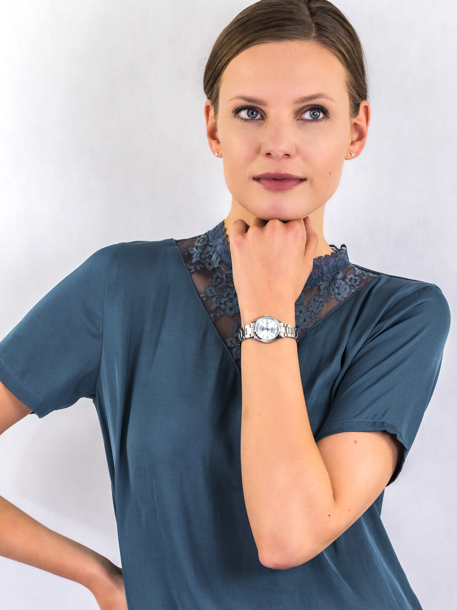 Casio LTS-100D-2A1VEF zegarek damski Klasyczne - miniatura 2