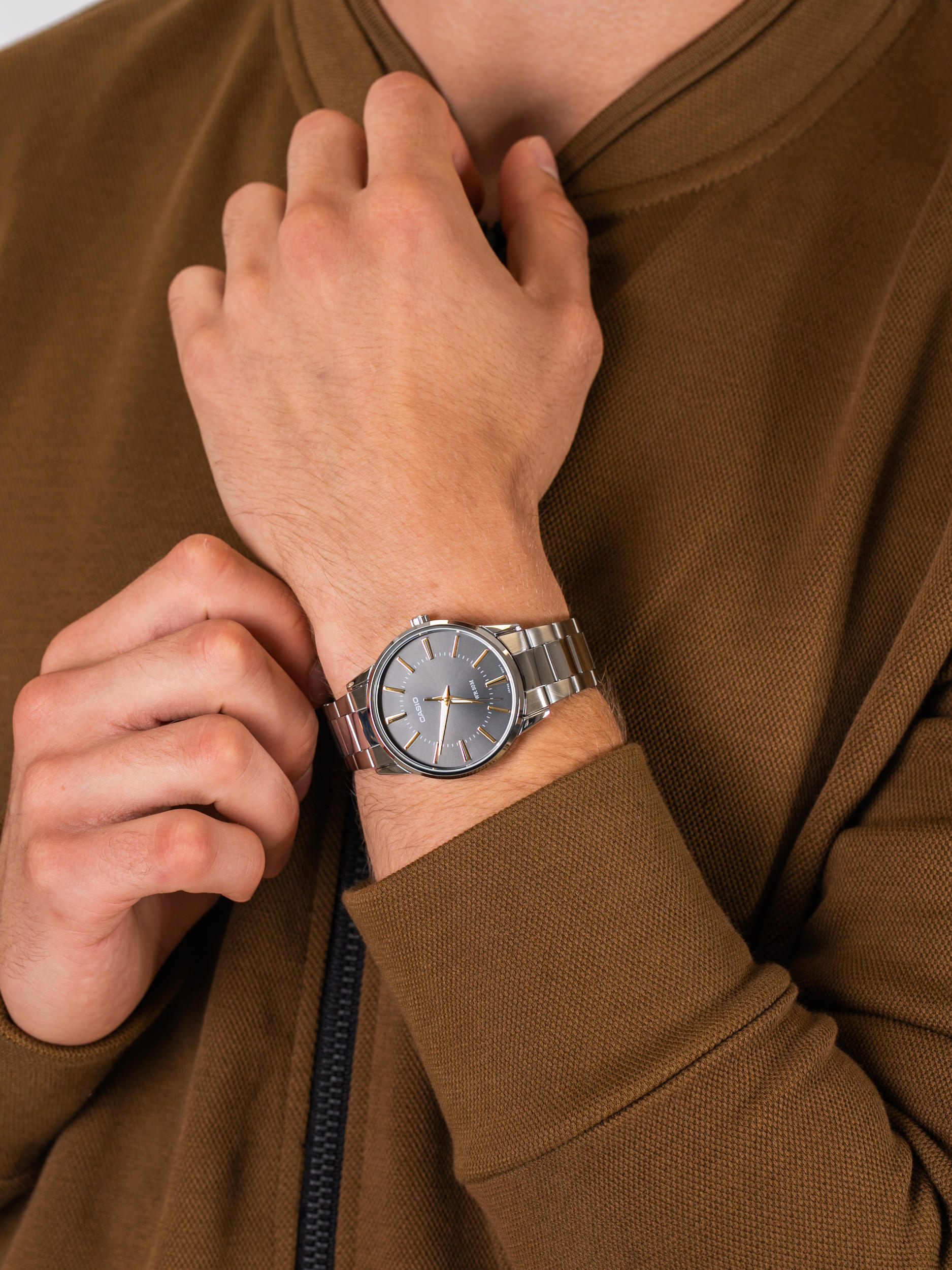 Casio MTP-1303PD-1A2VEF męski zegarek Klasyczne bransoleta