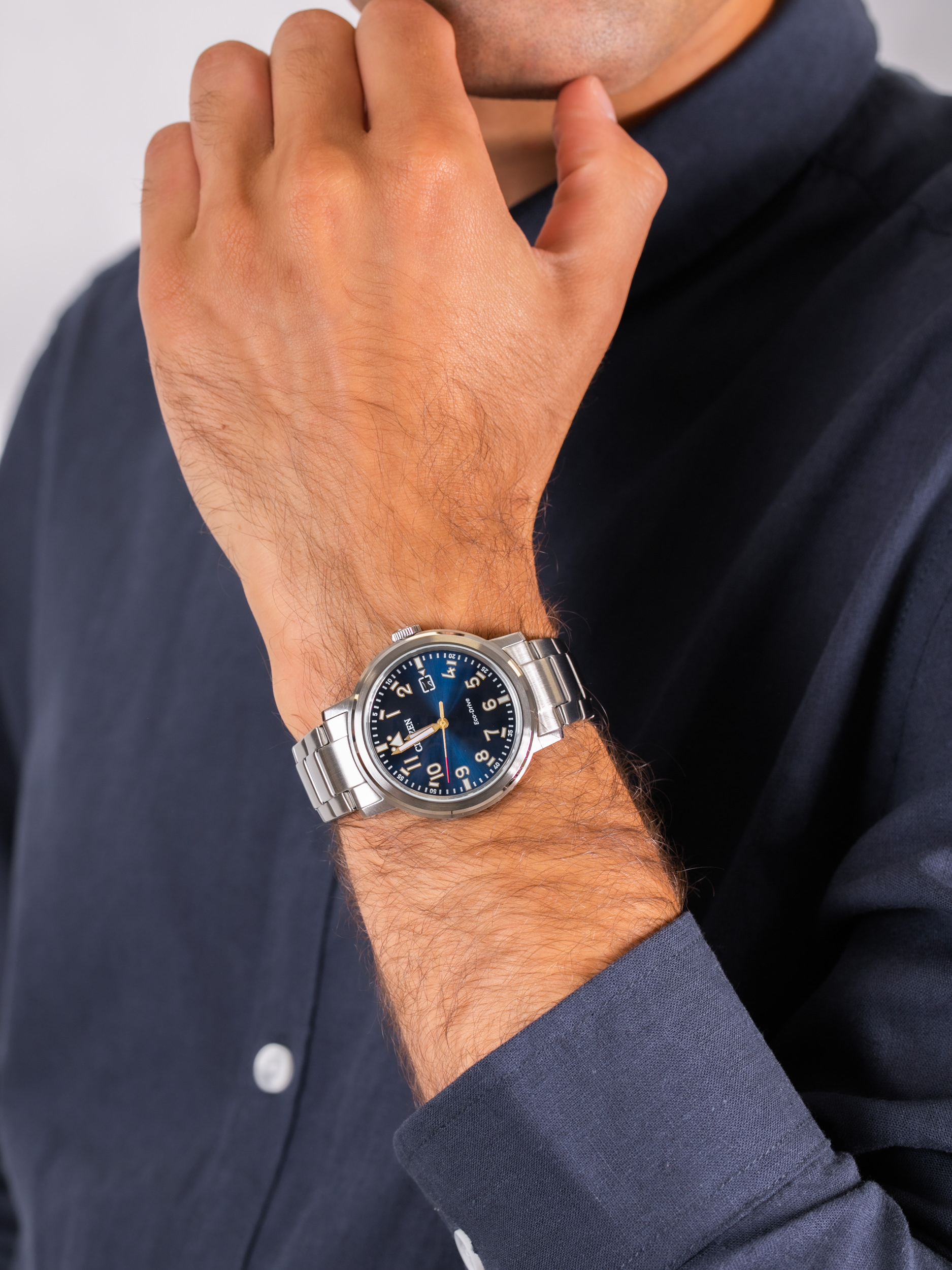 Citizen AW1620-81L męski zegarek Ecodrive bransoleta - miniatura 3