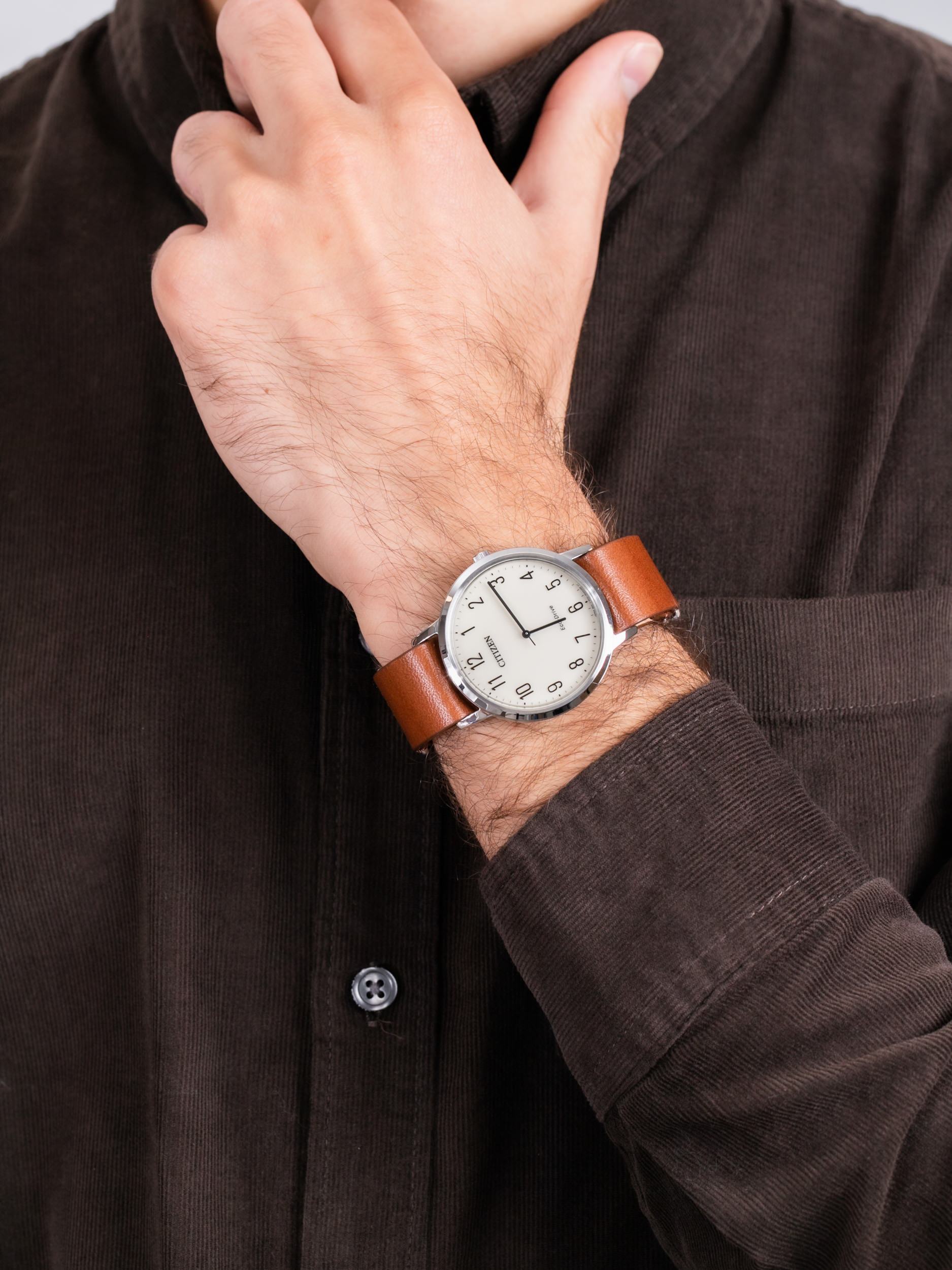 Citizen BJ6501-28A męski zegarek Ecodrive pasek - miniatura 3