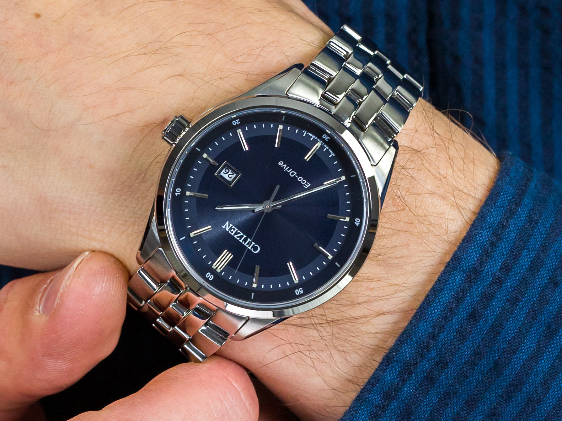 Citizen BM7251-53L zegarek klasyczny Ecodrive - miniatura 4