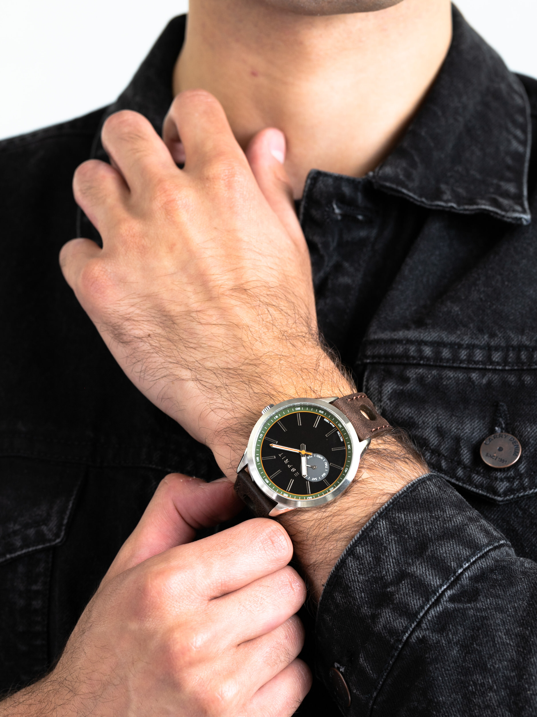 Esprit ES109211003 męski zegarek Męskie pasek - miniatura 3