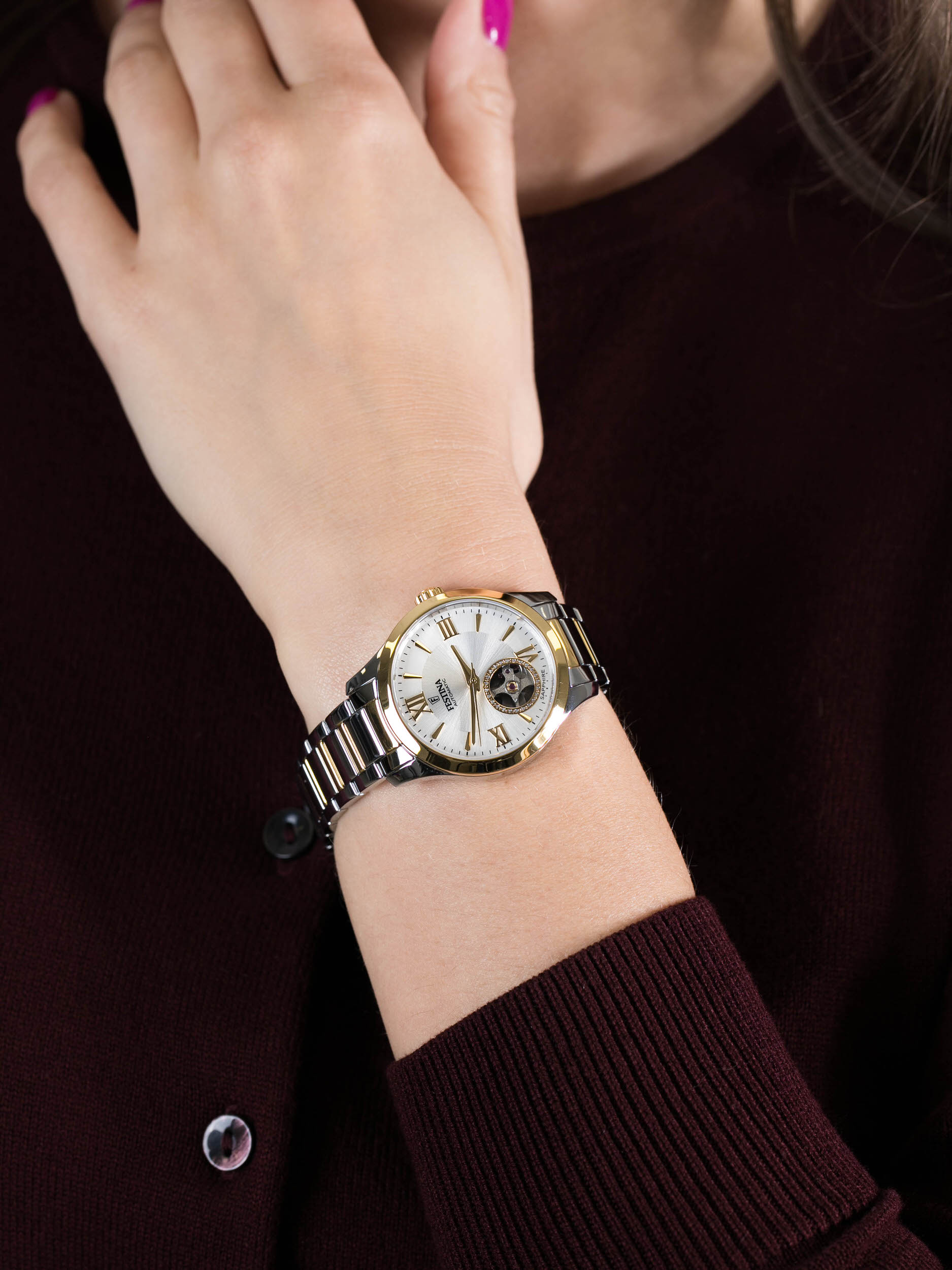 Festina F20489-1 damski zegarek Classic bransoleta - miniatura 3