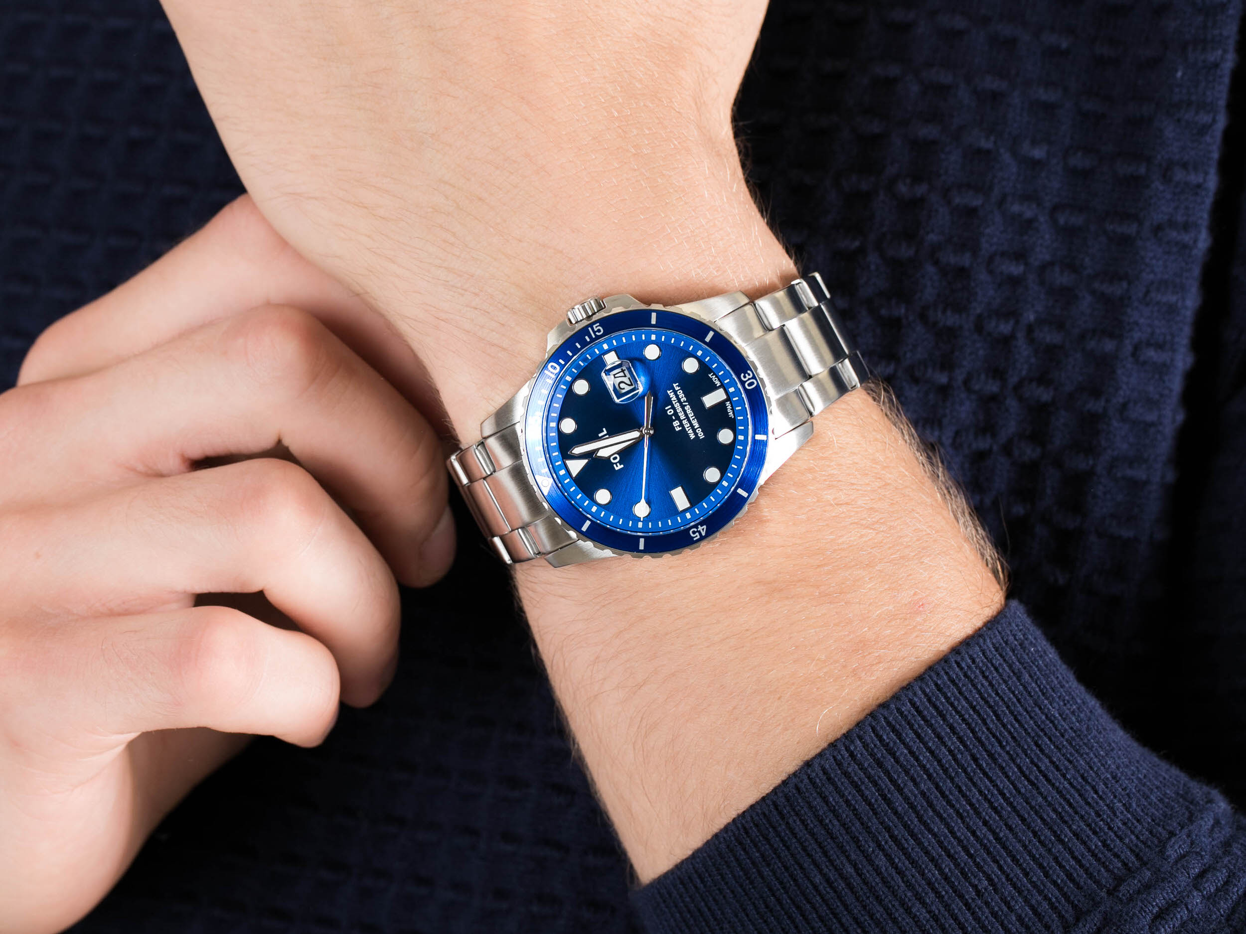 Fossil FS5669 FB-01 zegarek klasyczny FB-01 - miniatura 4
