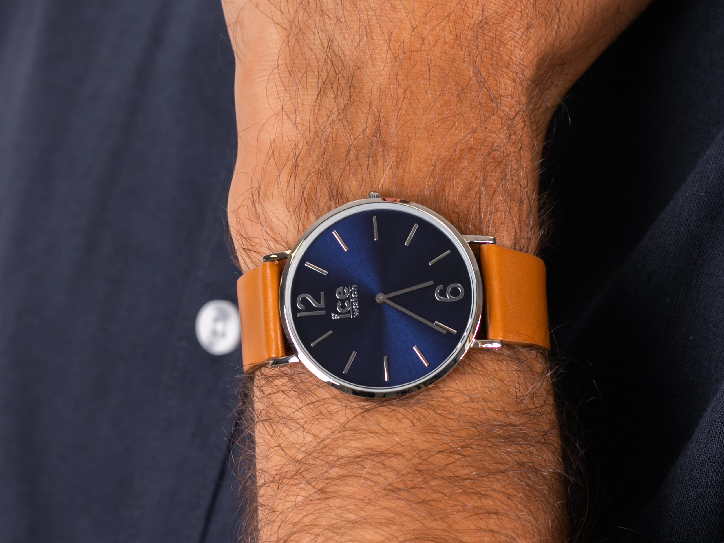 ICE Watch ICE.001520 ICE City Caramel Blue zegarek klasyczny Ice-City