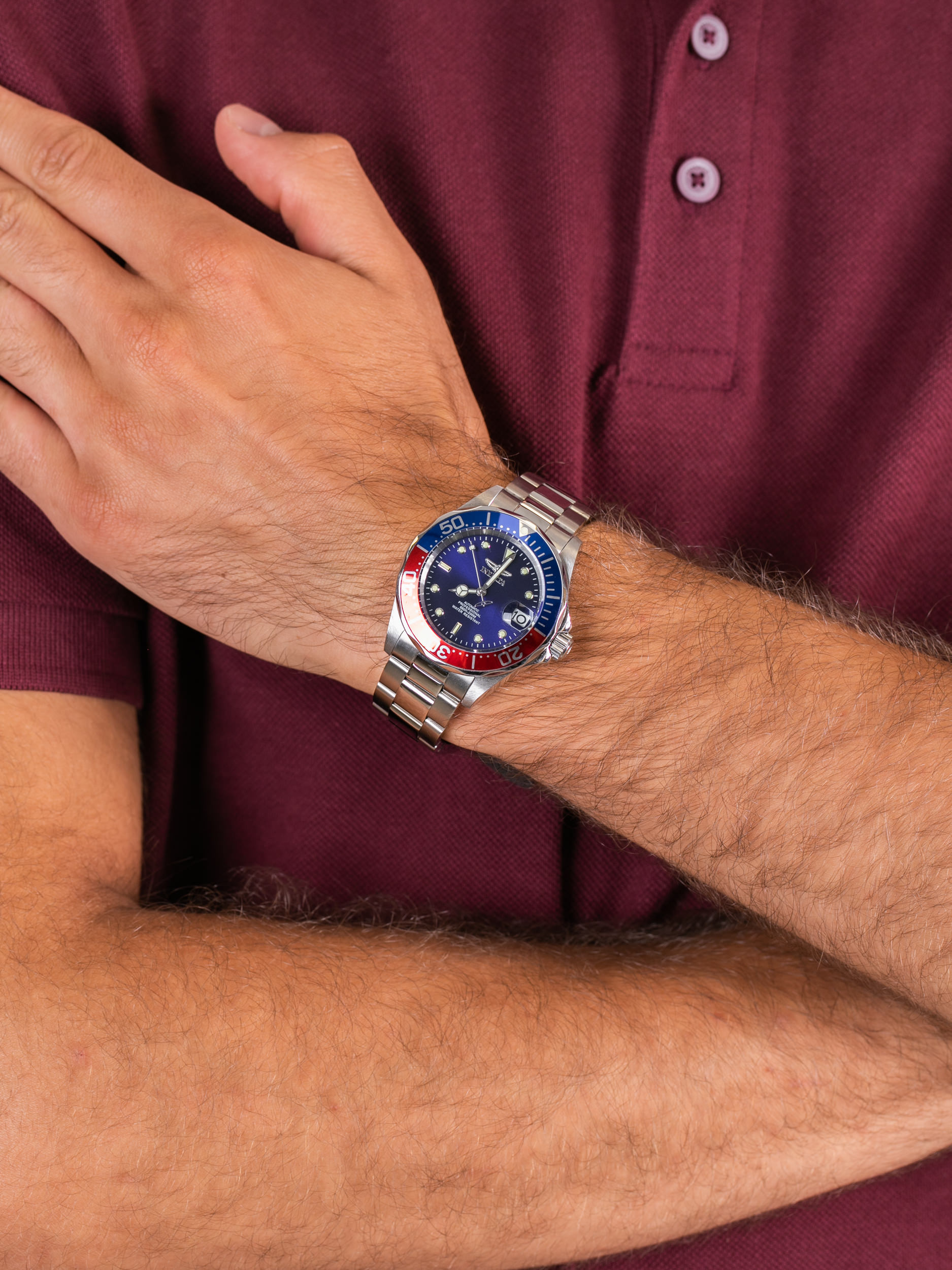 Invicta 5053 męski zegarek Pro Diver bransoleta - miniatura 3