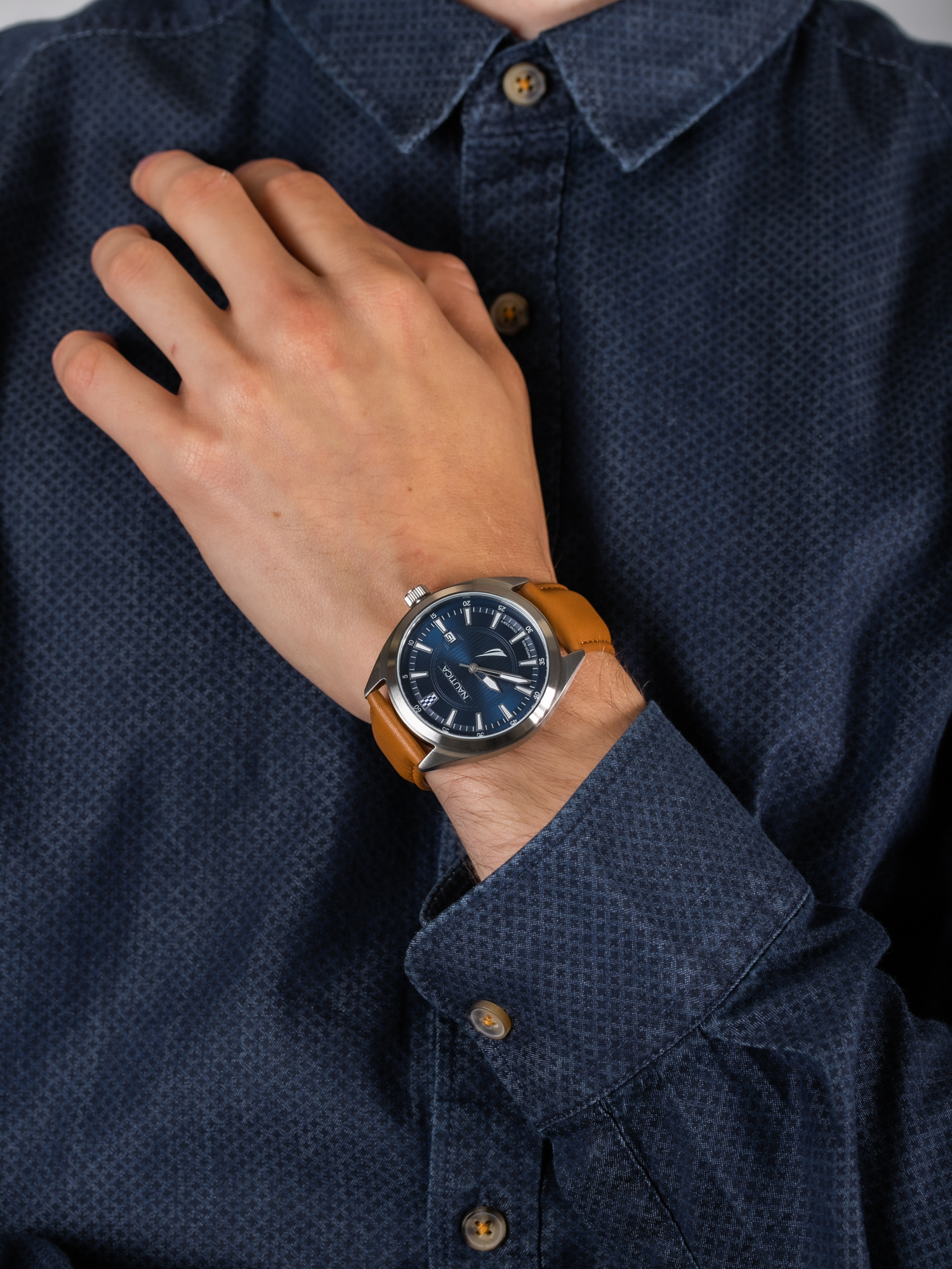 Nautica NAPBPS012 męski zegarek Pasek pasek - miniatura 3