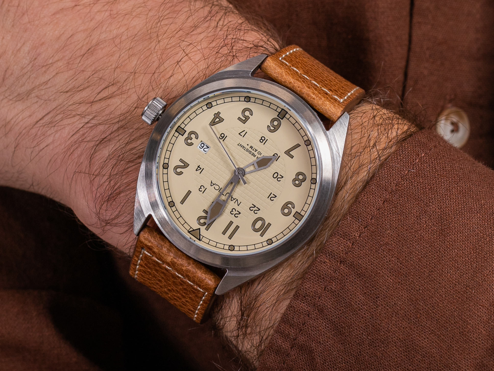 Nautica NAPBTP009 zegarek klasyczny Pasek - miniatura 4