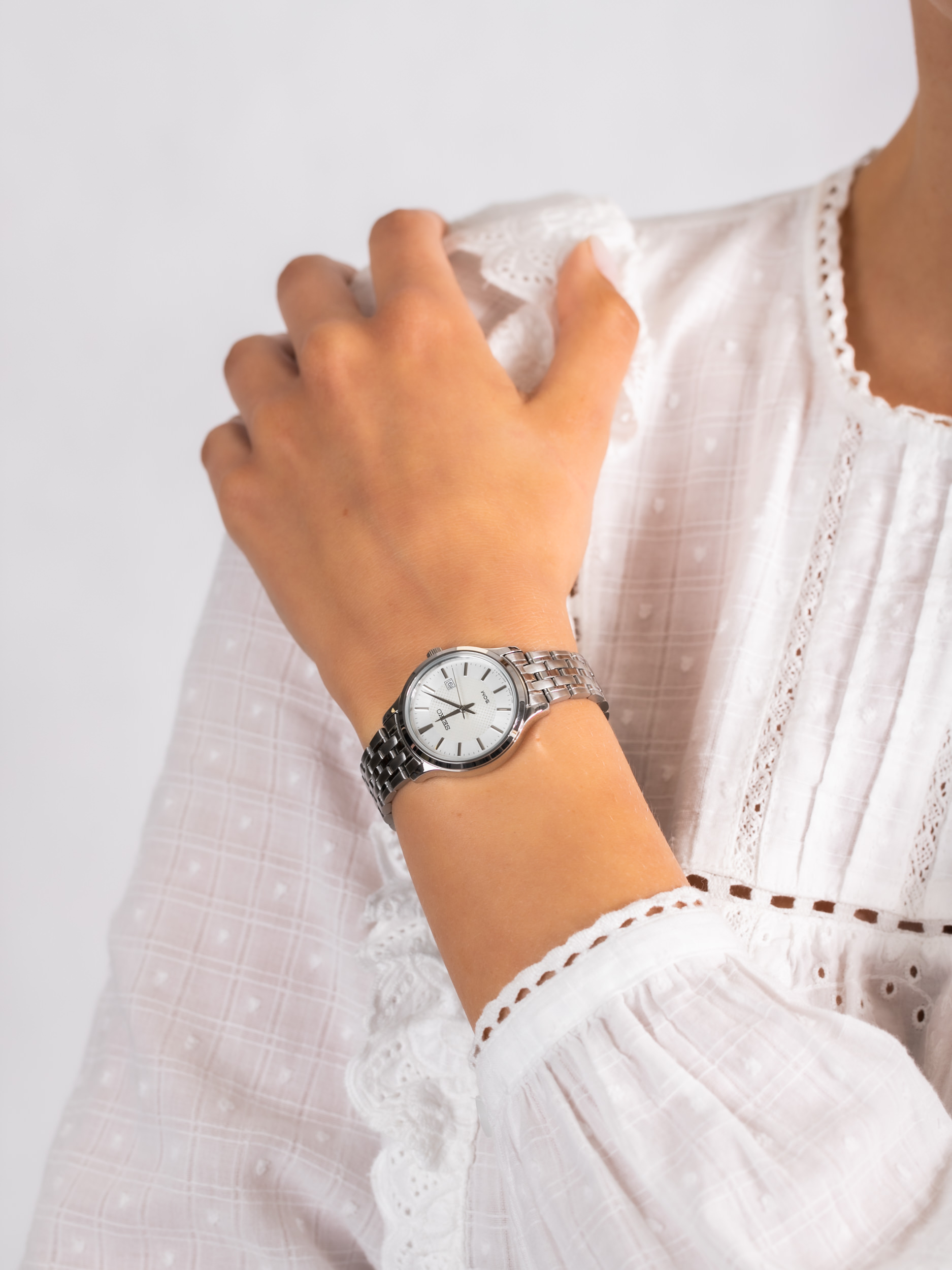 Seiko SUR653P1 damski zegarek Classic bransoleta - miniatura 3