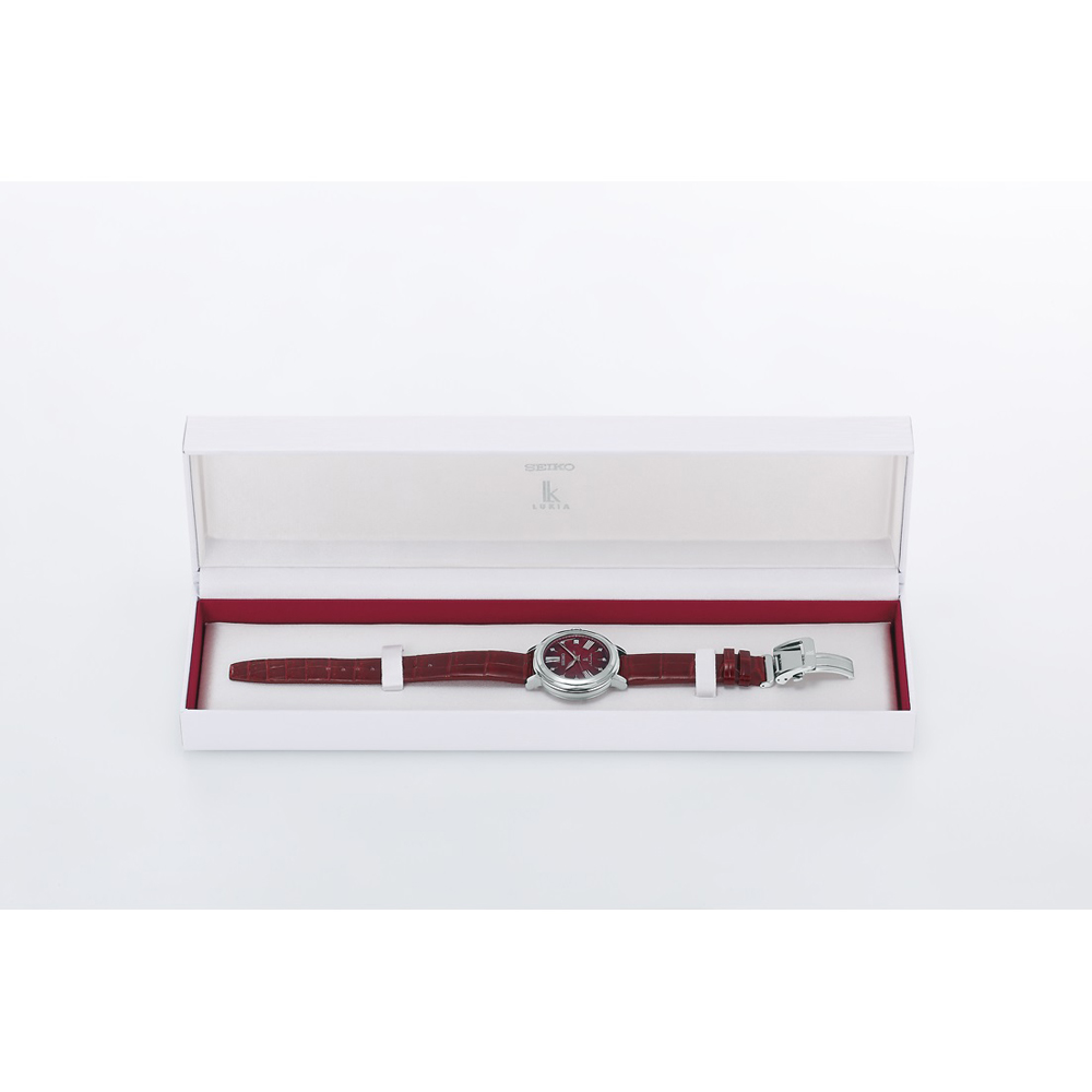 zegarek Seiko SPB135J1 automatyczny damski Lukia Seiko Lukia Automatic Kurenai - miniatura 6