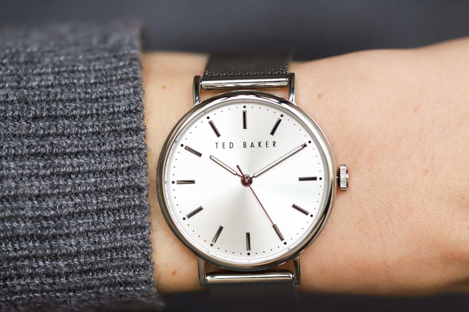 Ted Baker BKPPHF920 zegarek damski klasyczny bransoleta bransoleta - miniatura 10