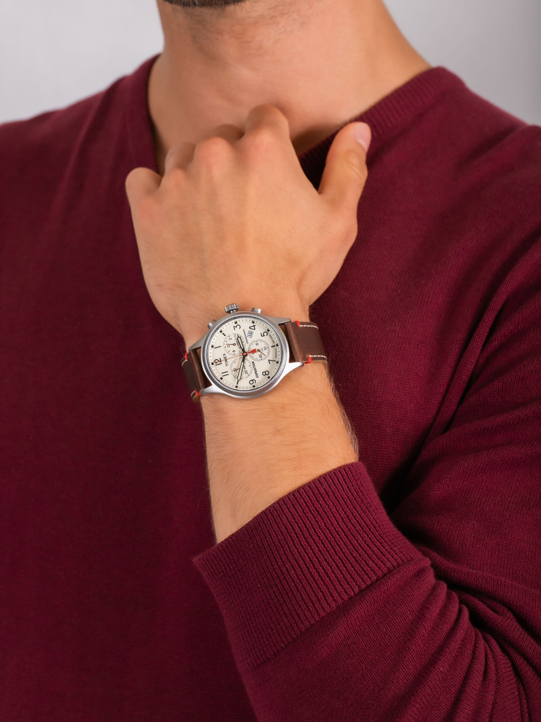 zegarek Timex TW4B04300 Expedition Scout Chrono męski z chronograf Expedition