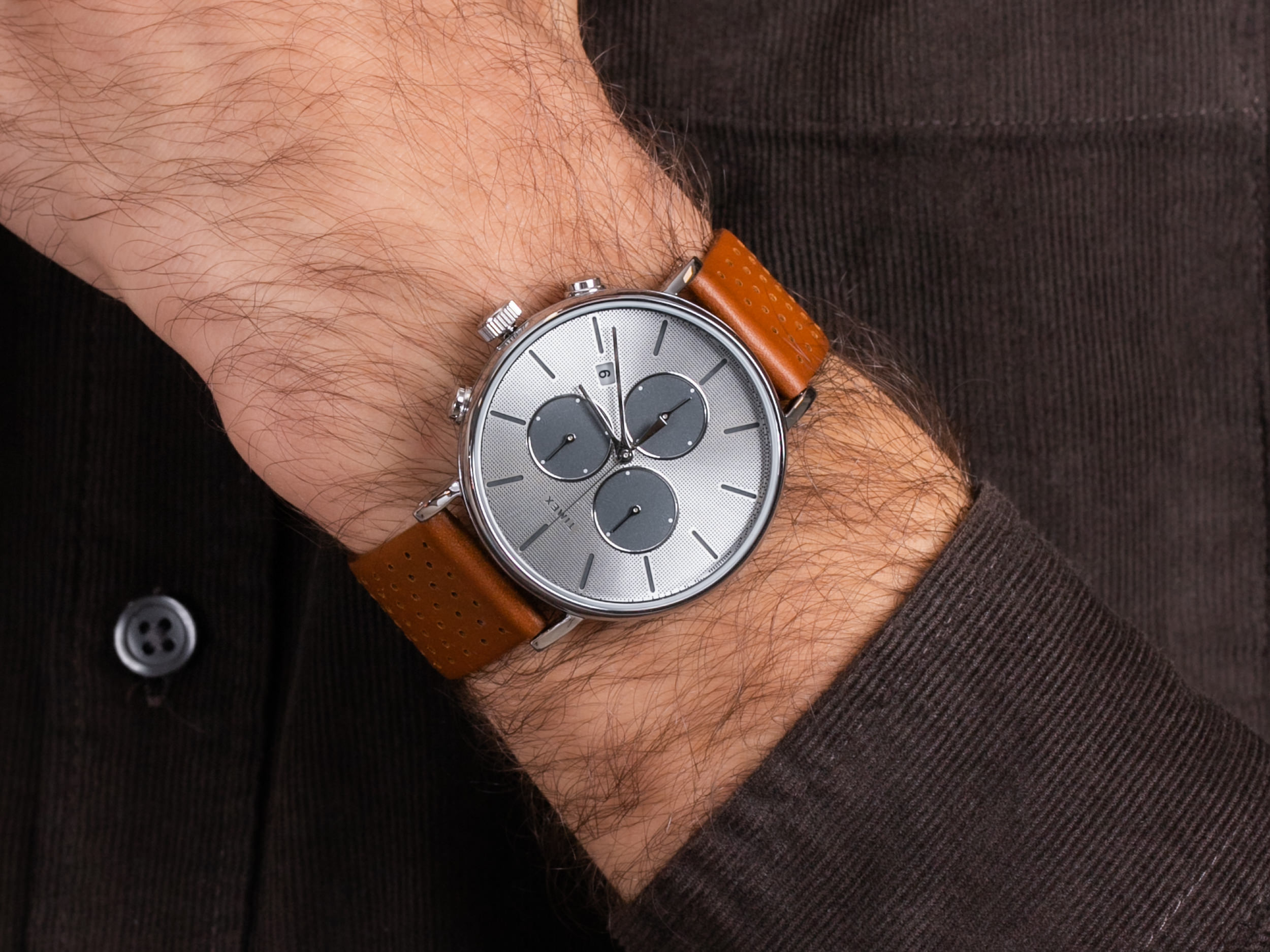 Timex TW2R79900 Fairfield Supernova Chrono zegarek klasyczny Fairfield - miniatura 4