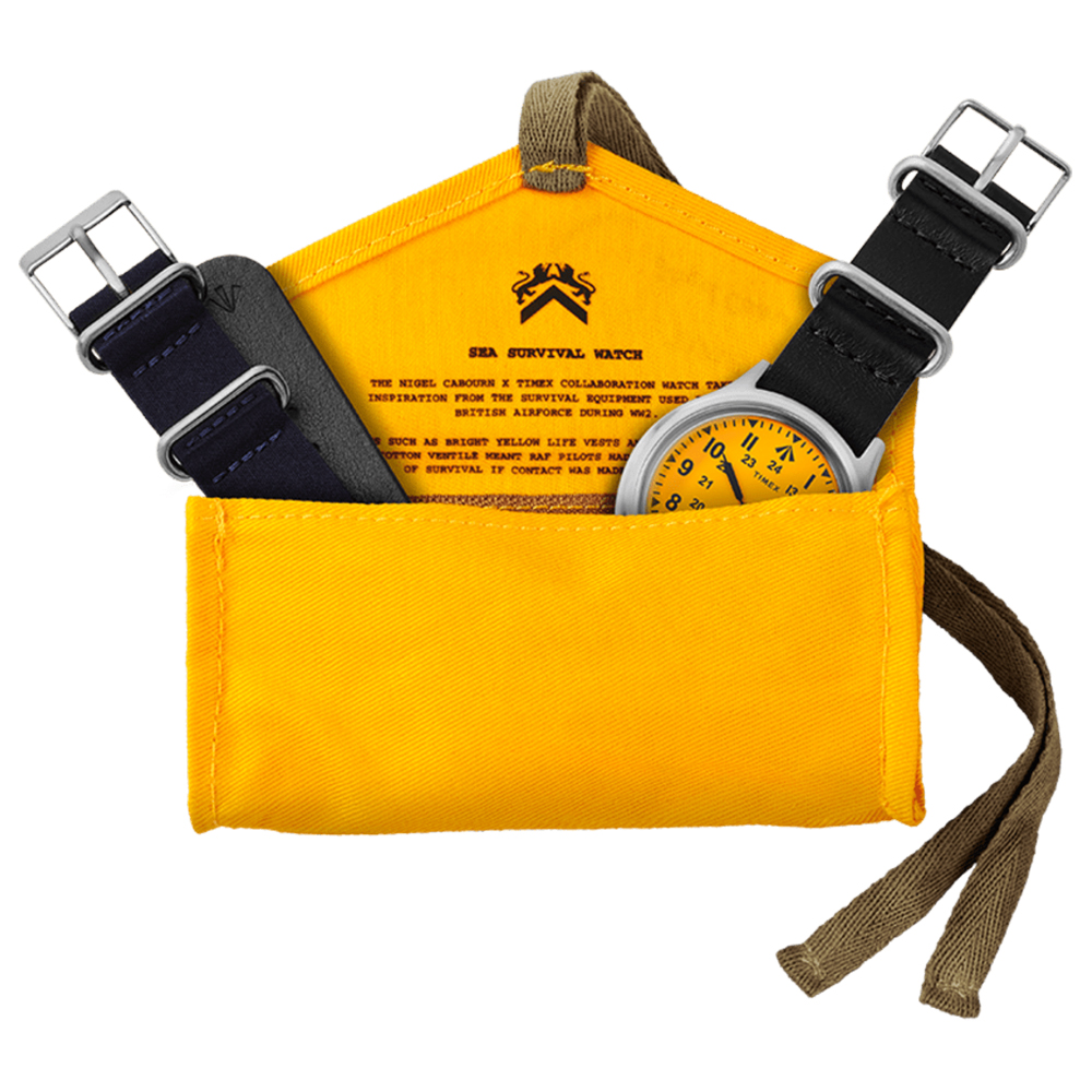 Timex TWG022000 zegarek srebrny klasyczny MK1 pasek - miniatura 5