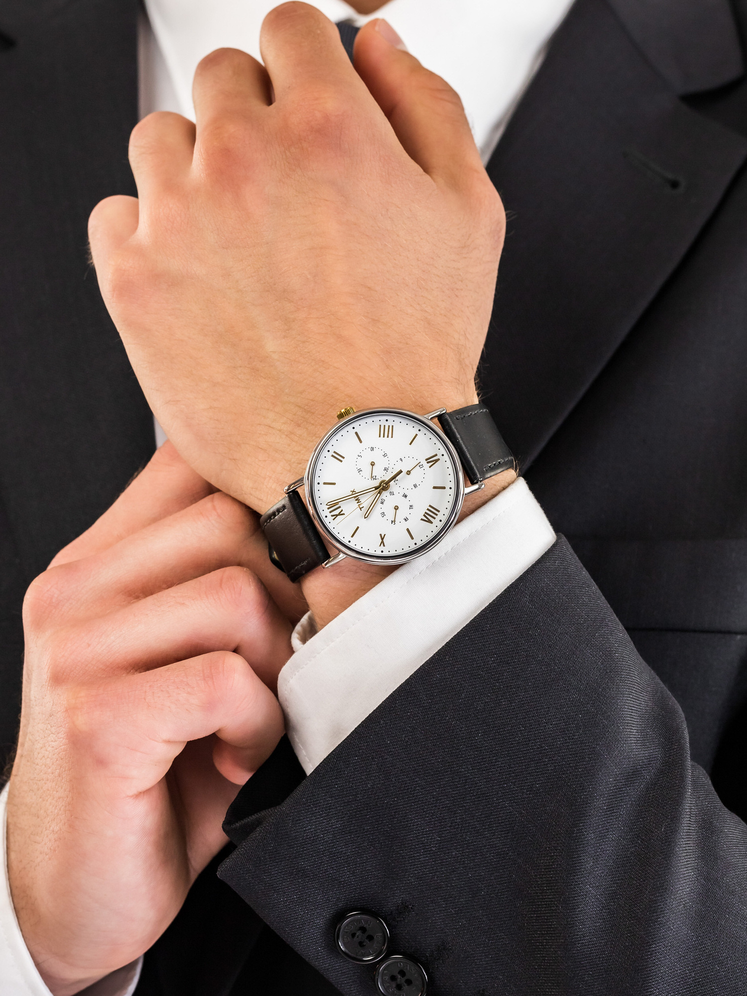 Timex TW2R80500 męski zegarek Southview pasek - miniatura 3