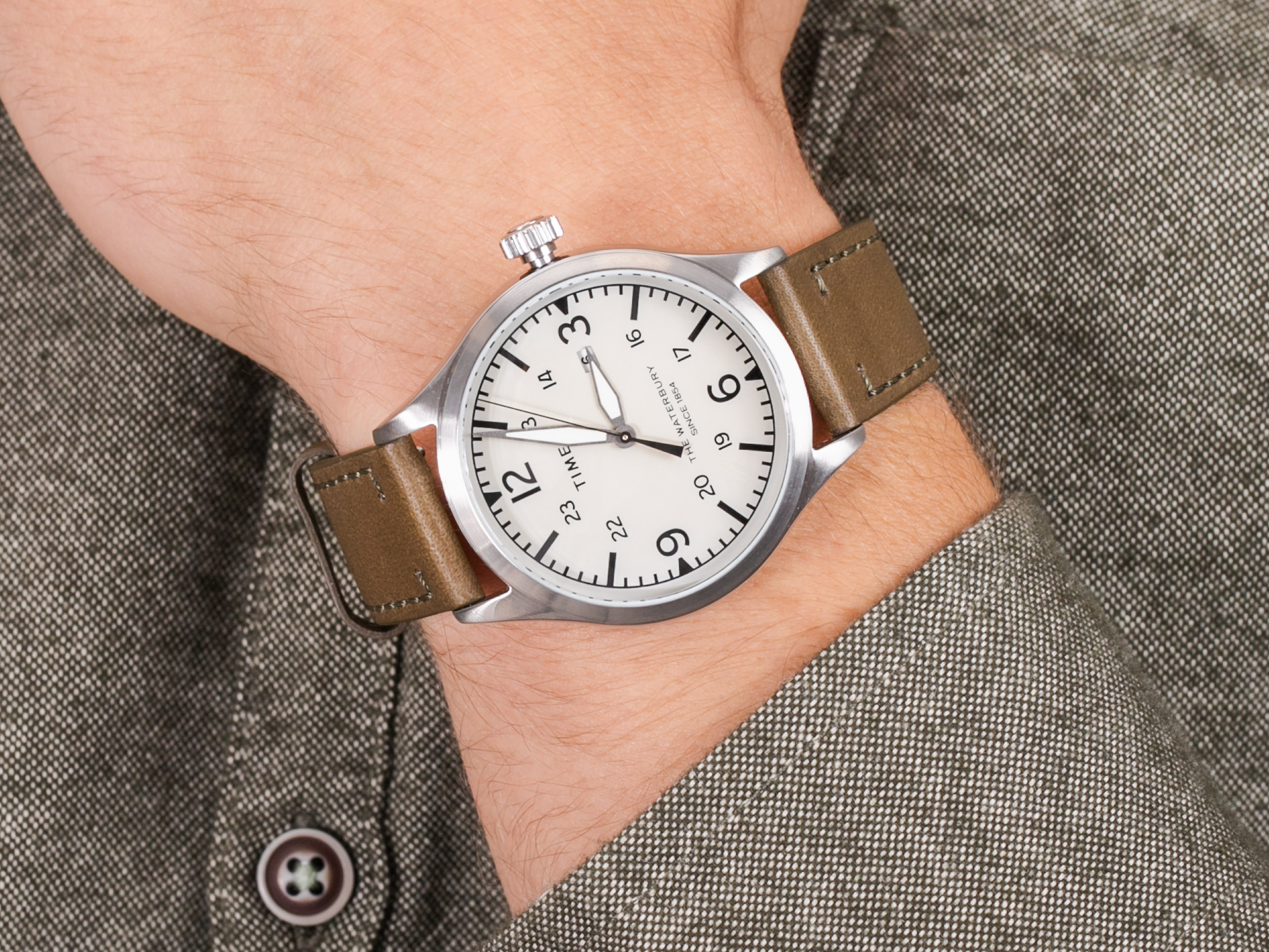 Timex TW2R71100 The Waterbury zegarek klasyczny Waterbury - miniatura 4