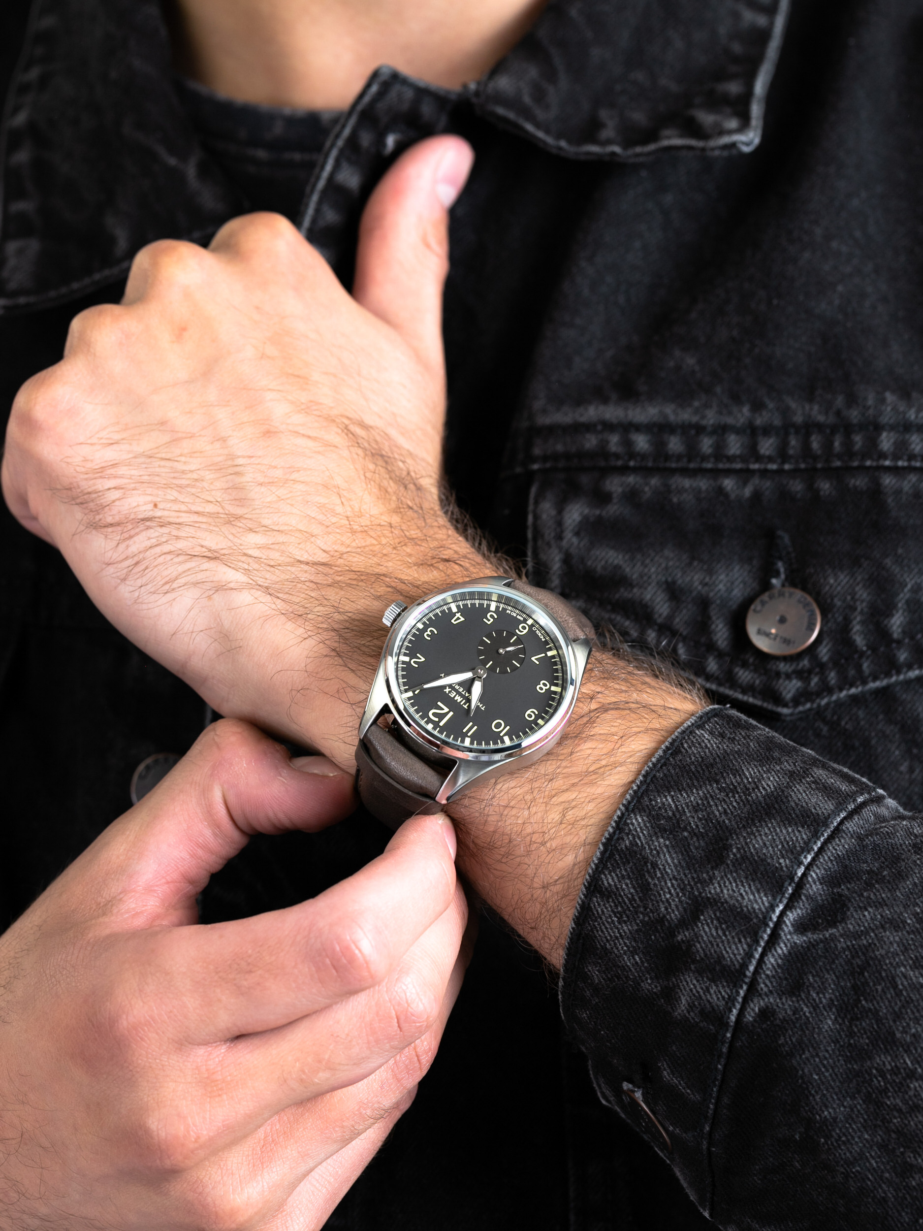Timex TW2R88800 męski zegarek Waterbury pasek - miniatura 3