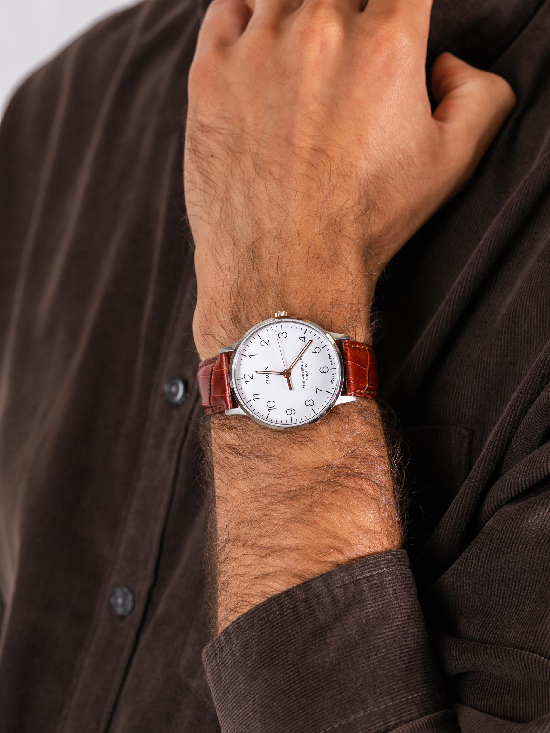 Timex TW2R95900 męski zegarek Waterbury pasek - miniatura 3