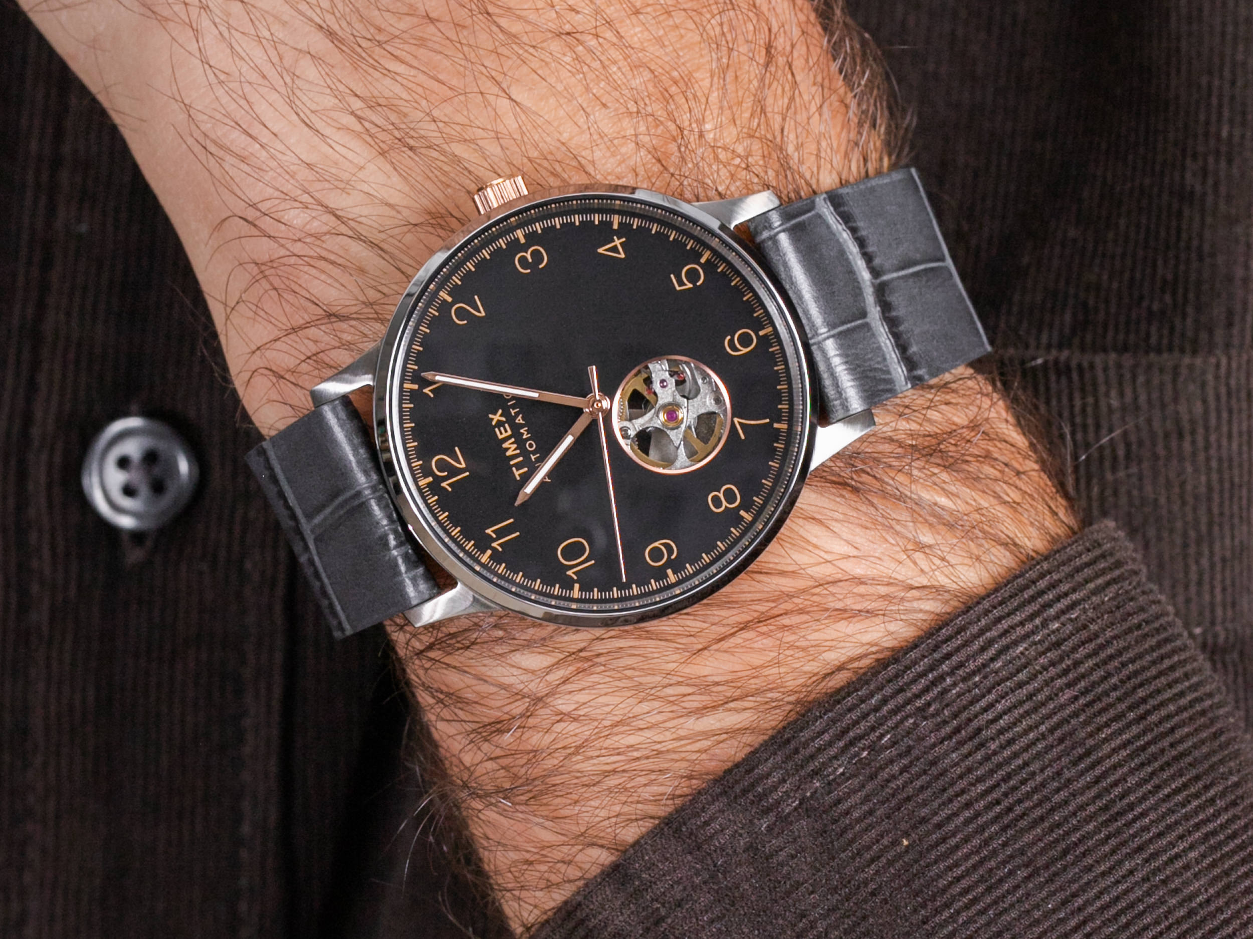 Timex TW2U11600 Waterbury zegarek klasyczny Waterbury - miniatura 4