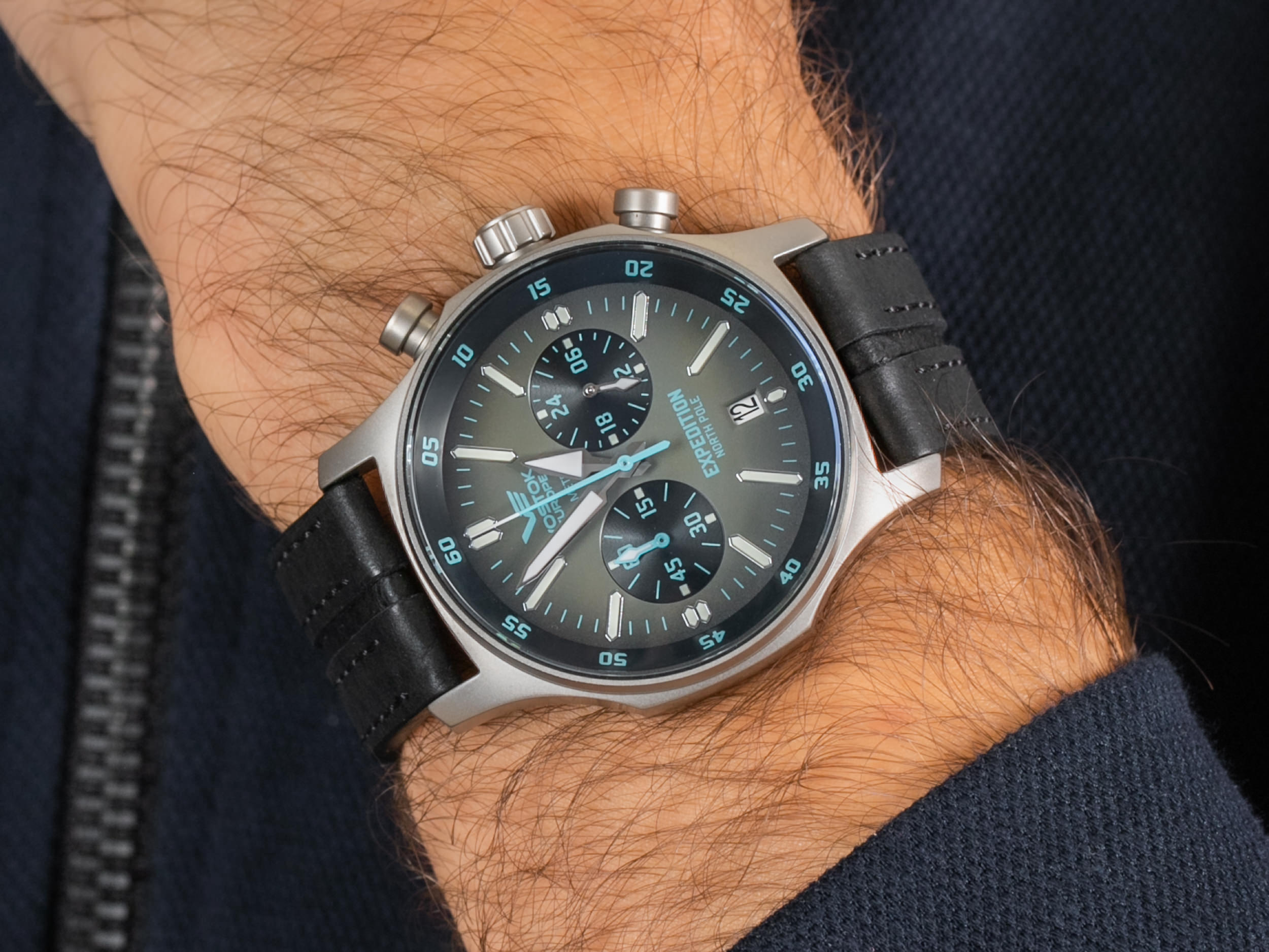 Vostok Europe VK64-592A561 Expedition Chrono zegarek klasyczny Expedition - miniatura 4