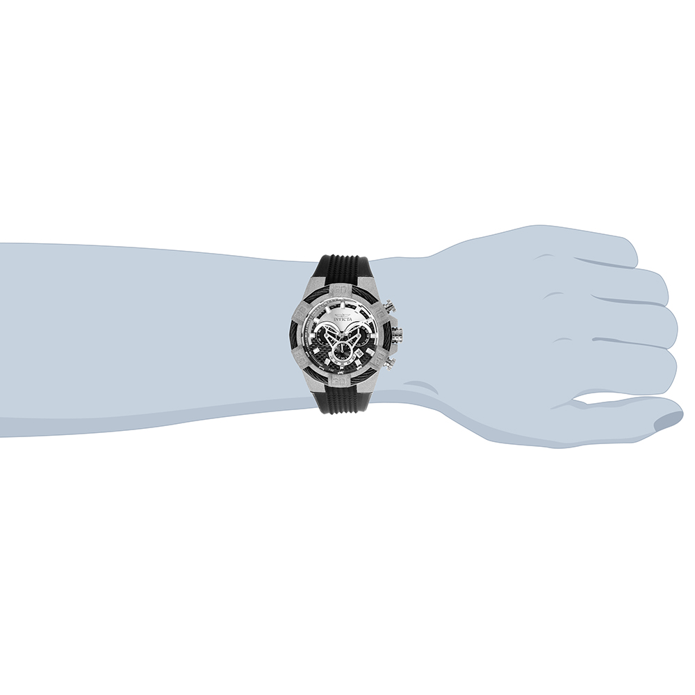 Invicta 26526 zegarek srebrny sportowy Bolt pasek - miniatura 5