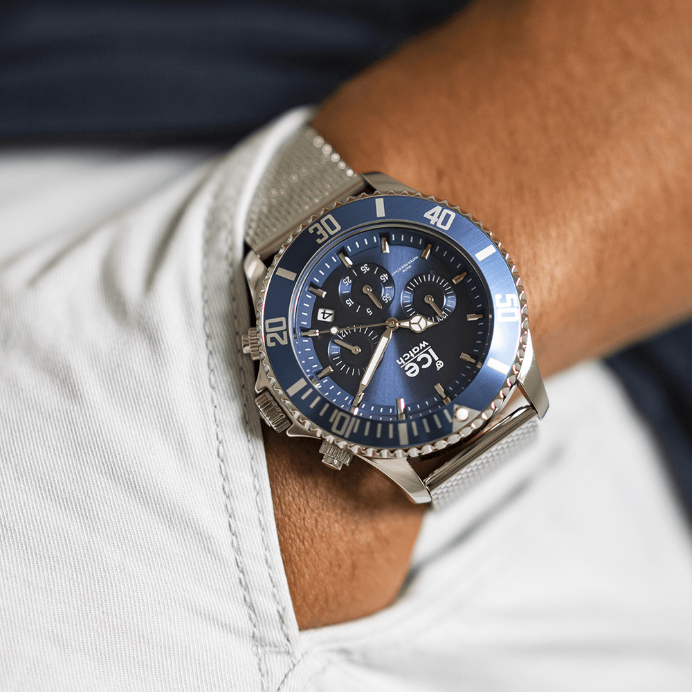 ICE Watch ICE.017668 zegarek srebrny sportowy ICE-Steel bransoleta - miniatura 5