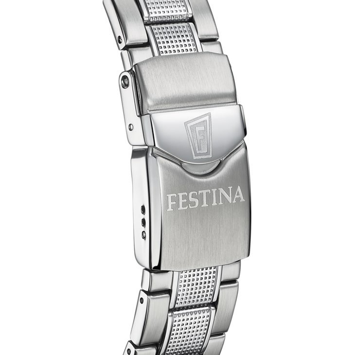 Festina F20480-4 zegarek srebrny sportowy Sport bransoleta - miniatura 5