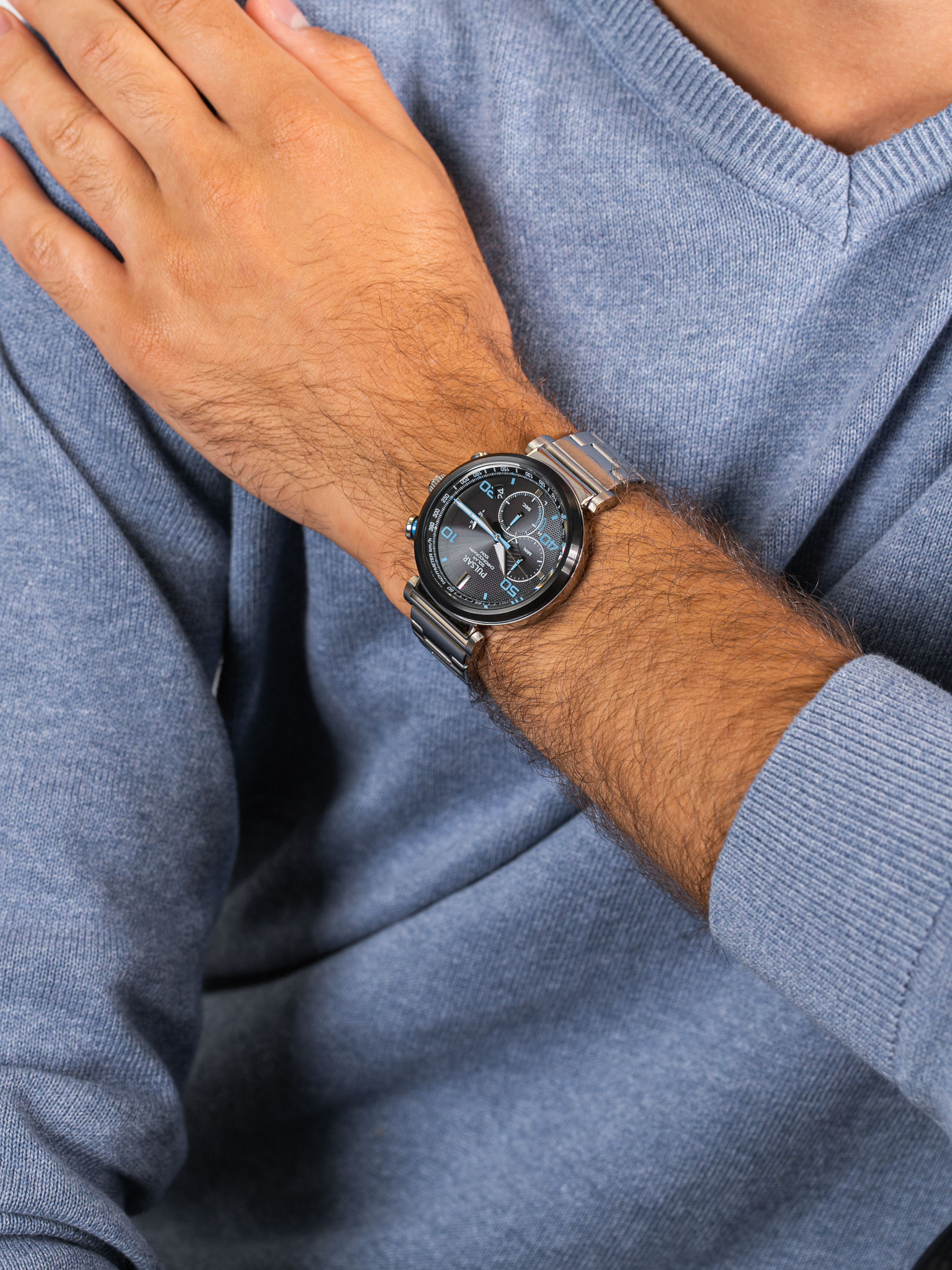 zegarek Pulsar PZ5065X1 męski z chronograf Sport - miniatura 3