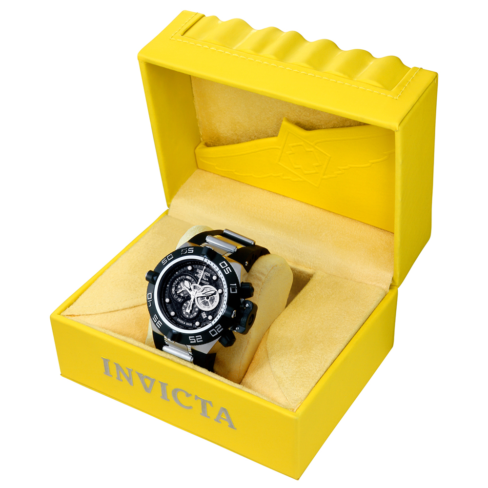 Invicta 6564 zegarek srebrny sportowy Subaqua pasek - miniatura 5