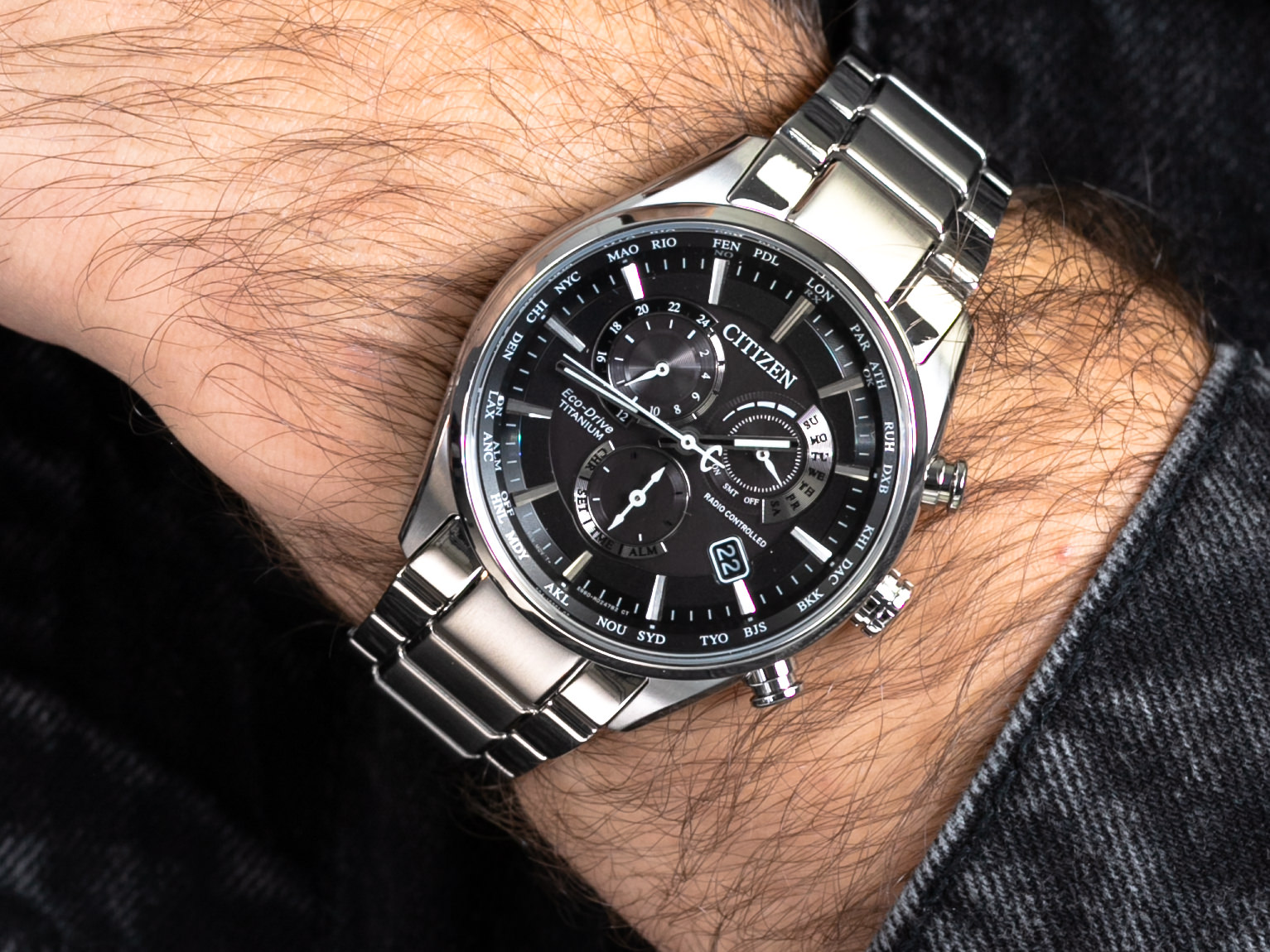 Citizen CB5020-87E zegarek sportowy Radio Controlled - miniatura 4