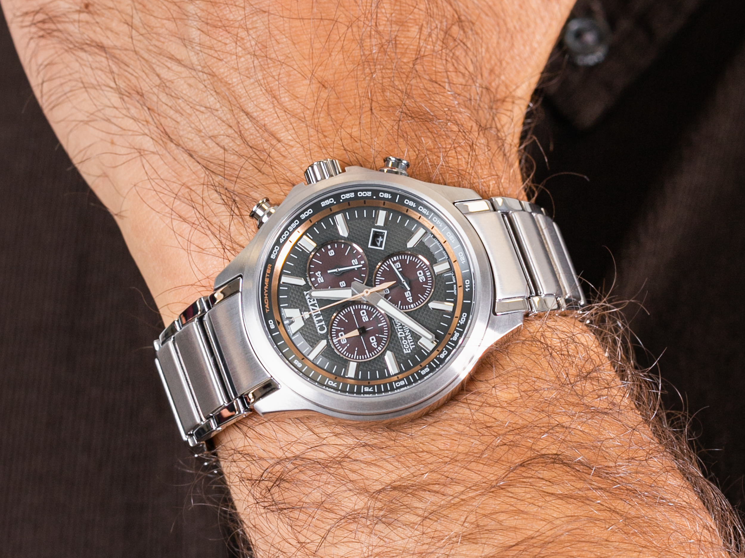 Citizen AT2470-85H zegarek sportowy Titanium - miniatura 4
