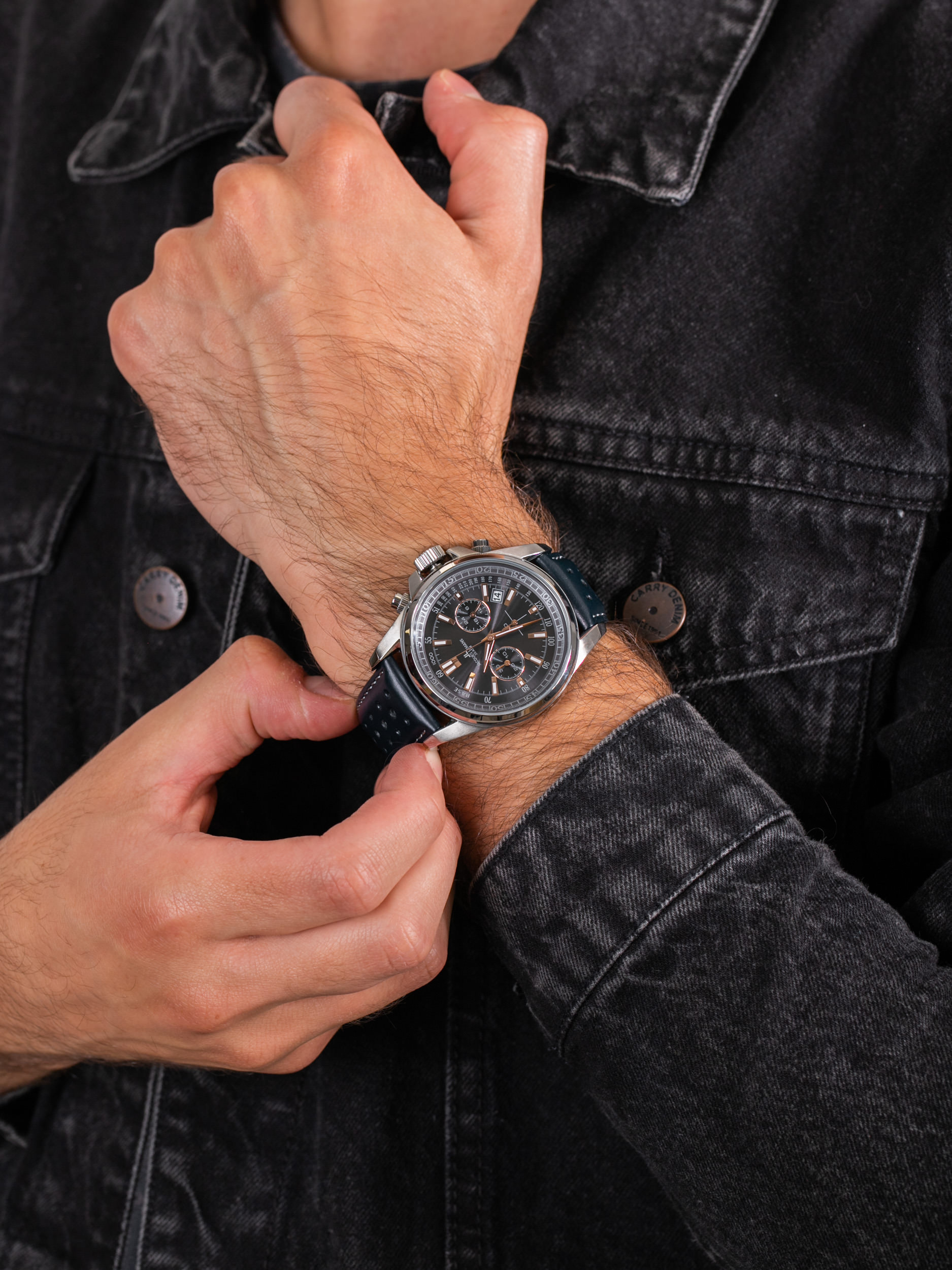 zegarek Jacques Lemans 1-1117.1WQ męski z chronograf Sport - miniatura 3