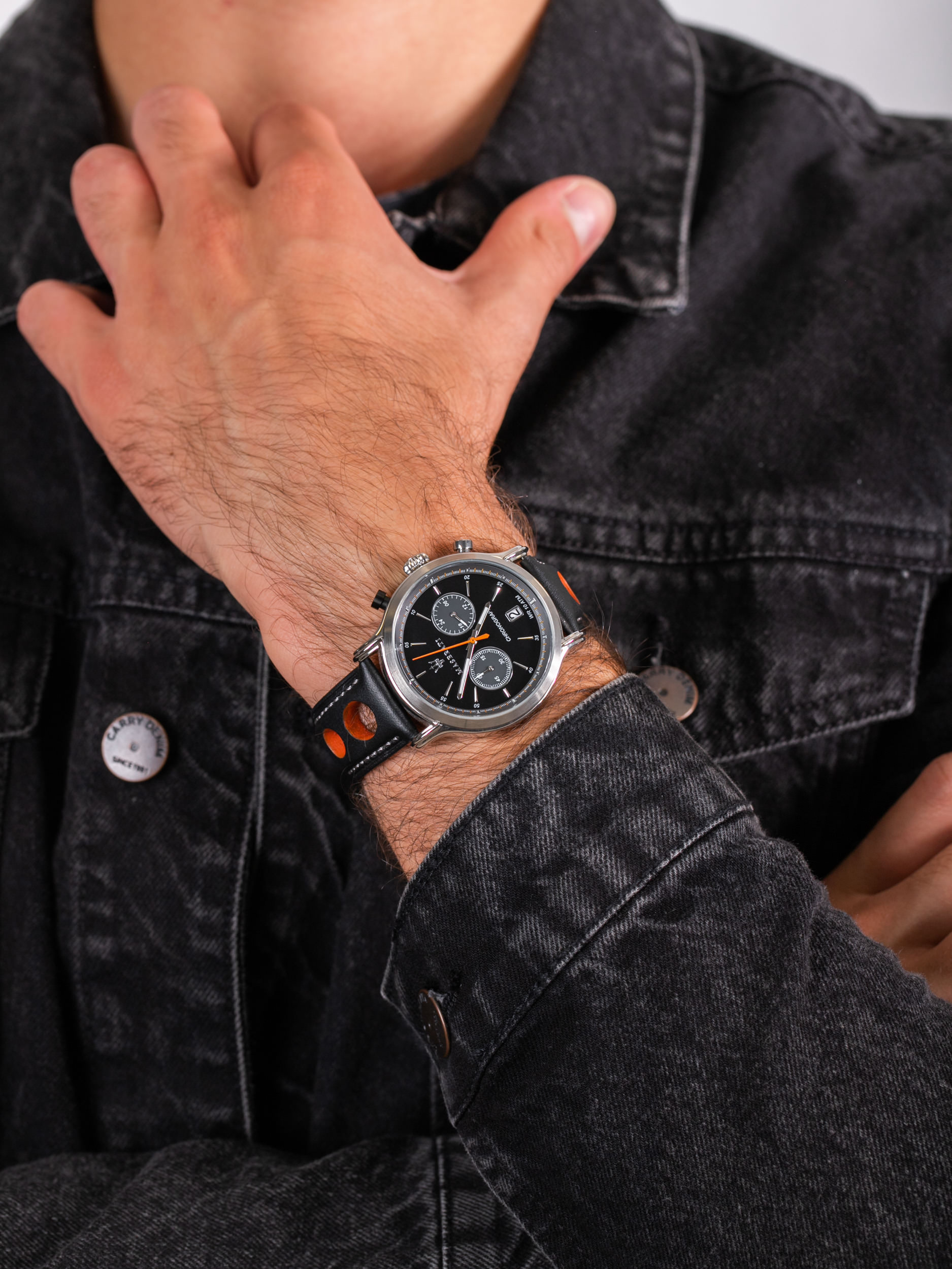 zegarek Maserati R8851138003 LEGEND męski z chronograf Legend - miniatura 3