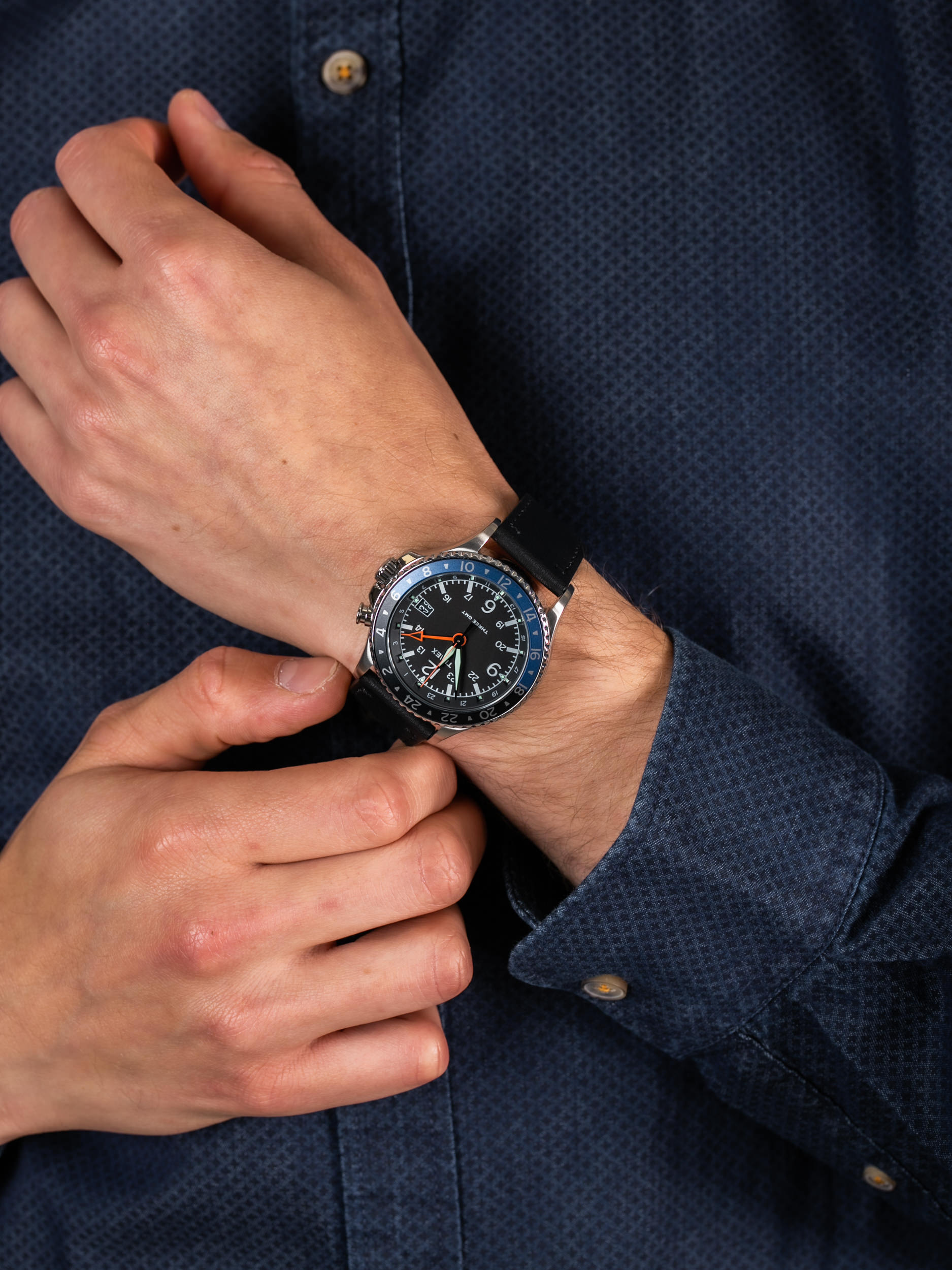 Timex TW2R43600 męski zegarek Allied pasek - miniatura 3