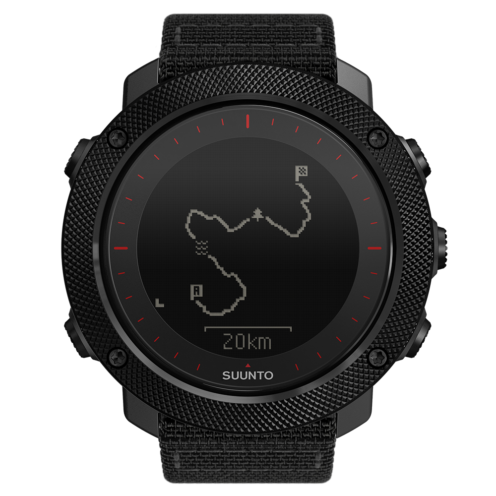 zegarek Suunto SS023157000 Suunto Traverse Alpha Black męski z kompas Traverse - miniatura 3
