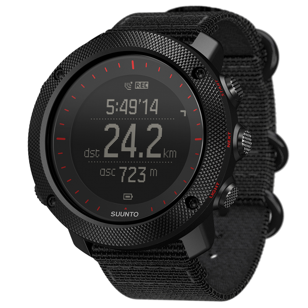 Suunto SS023157000 zegarek czerwony sportowy Traverse pasek - miniatura 5