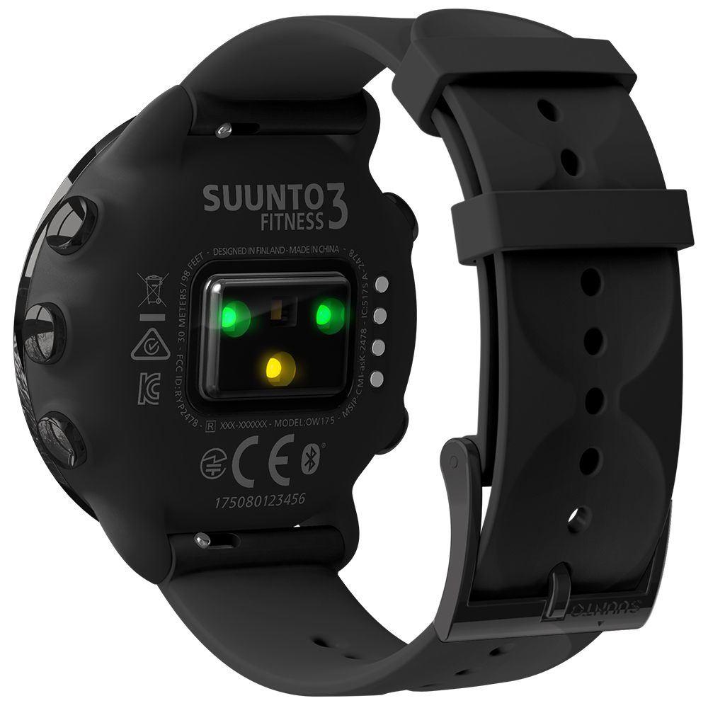 Suunto SS050020000 Suunto 3 Fitness All Black zegarek sportowy 3 Fitness - miniatura 4