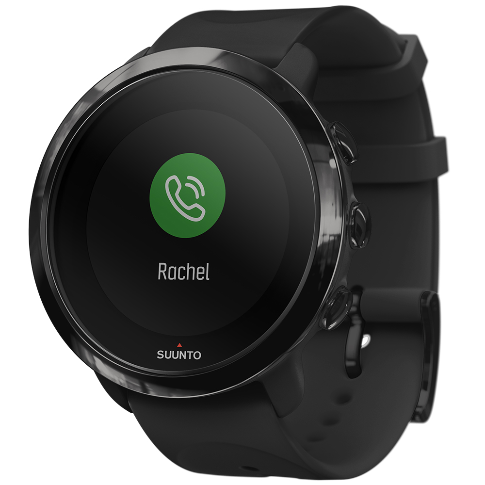 Suunto SS050020000 zegarek czarny sportowy 3 Fitness pasek - miniatura 5