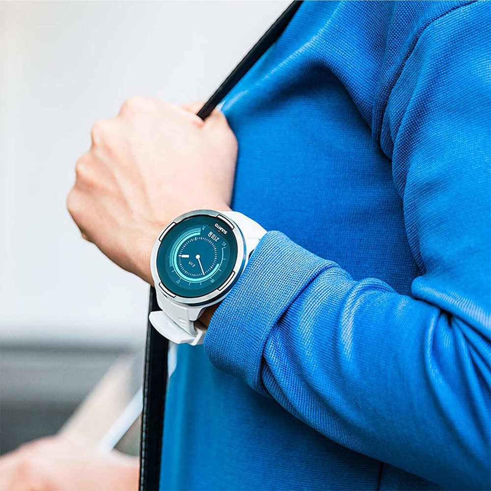 Suunto SS050090000 zegarek srebrny sportowy Suunto 9 pasek - miniatura 9