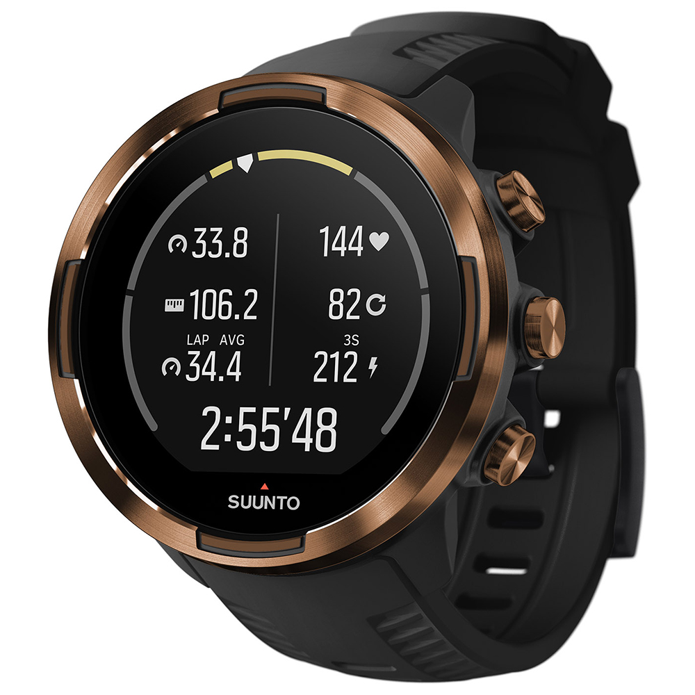 Suunto SS050255000 zegarek czarny sportowy Suunto 9 pasek - miniatura 5