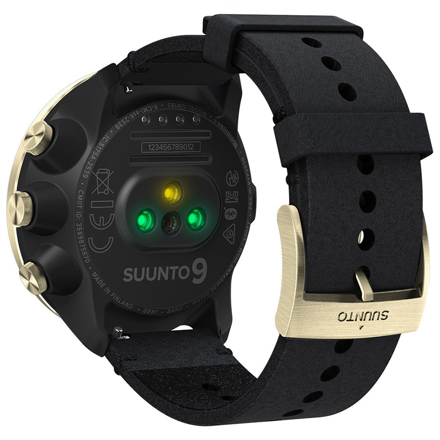 zegarek Suunto SS050256000 Suunto 9 Baro Gold męski z termometr Suunto 9 - miniatura 3
