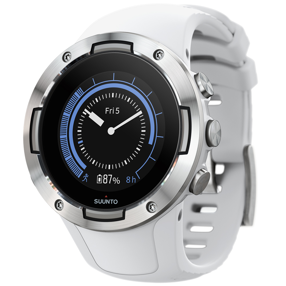 zegarek Suunto SS050300000 Suunto 5 White męski z gps Suunto 5 - miniatura 3