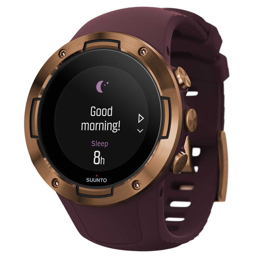 zegarek Suunto SS050301000 Suunto 5 Burgundy Copper męski z gps Suunto 5 - miniatura 3
