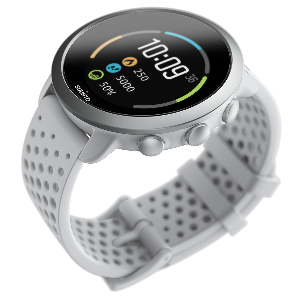 Suunto SS050416000 zegarek srebrny sportowy Suunto 3 pasek - miniatura 5