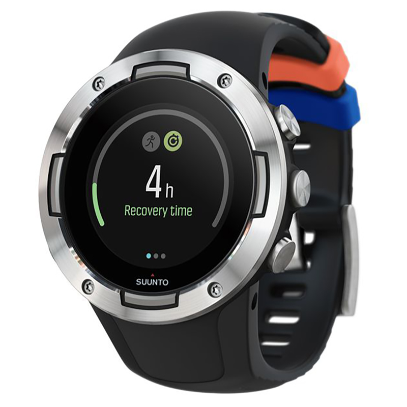 zegarek Suunto SS050445000 Suunto 5 Black Steel męski z gps Suunto 5 - miniatura 3