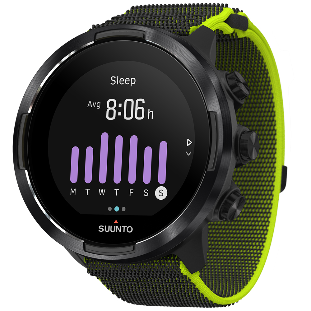 Suunto SS050449000 zegarek czarny sportowy Suunto 9 pasek - miniatura 5