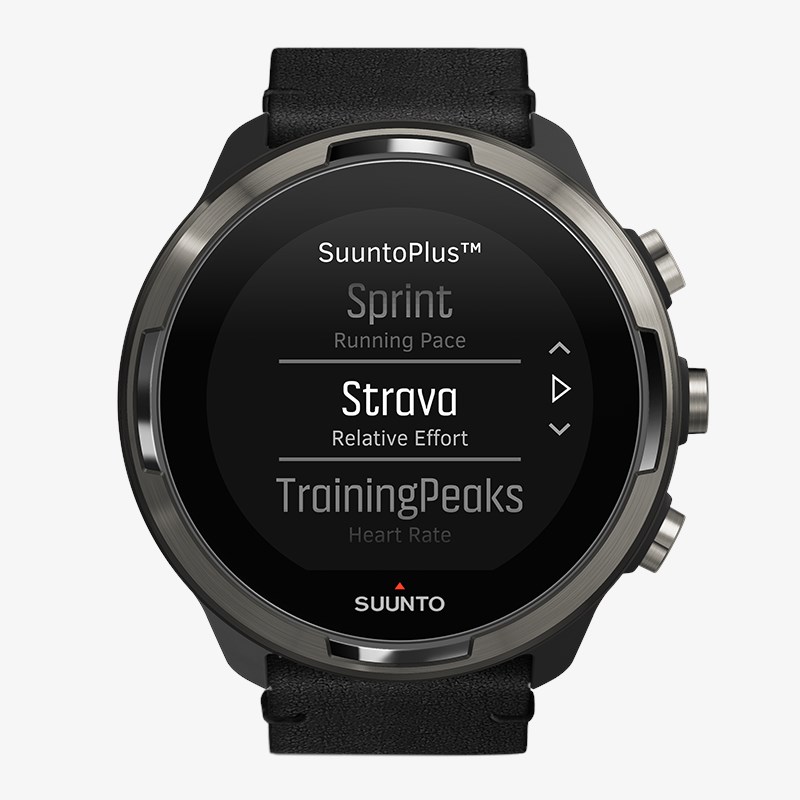 zegarek Suunto SS050463000 kwarcowy męski Suunto 9 Suunto 9 Baro Titanium Leather - miniatura 3