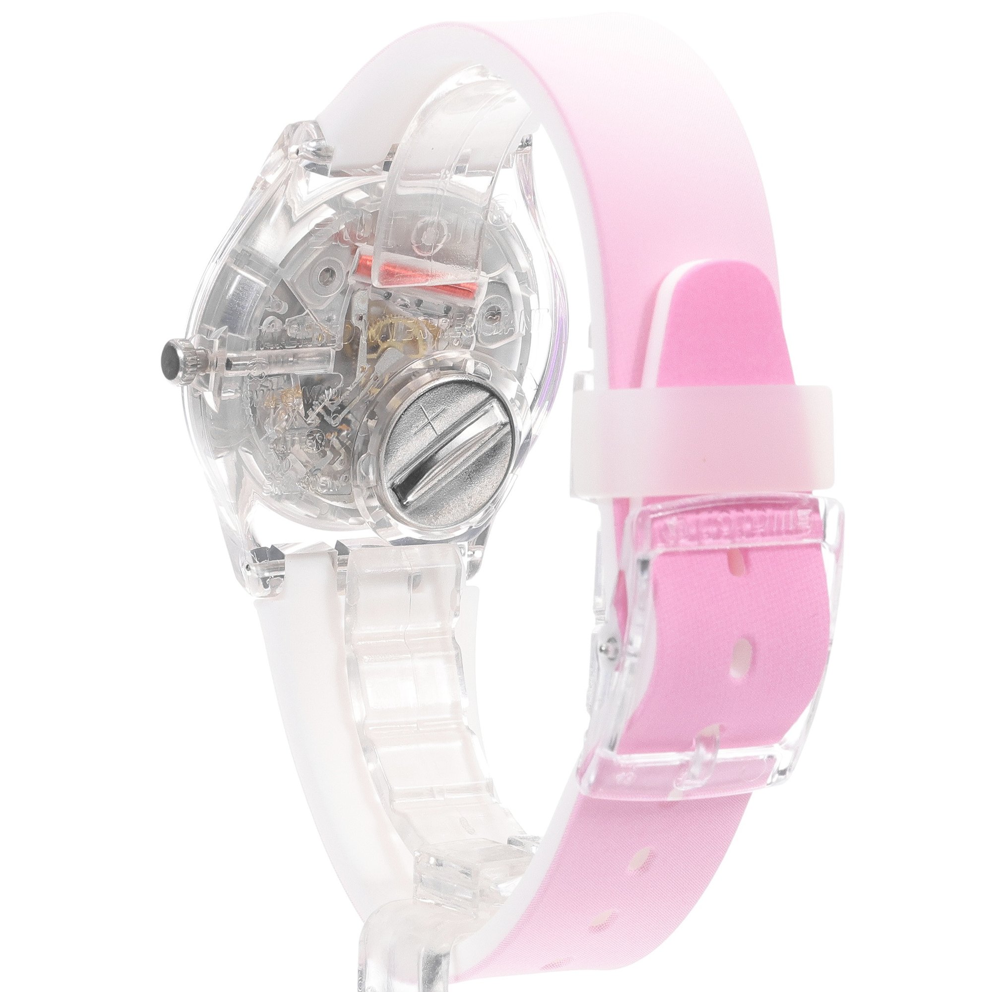 zegarek Swatch GE719 kwarcowy damski Originals ULTRAFUSHIA - miniatura 4